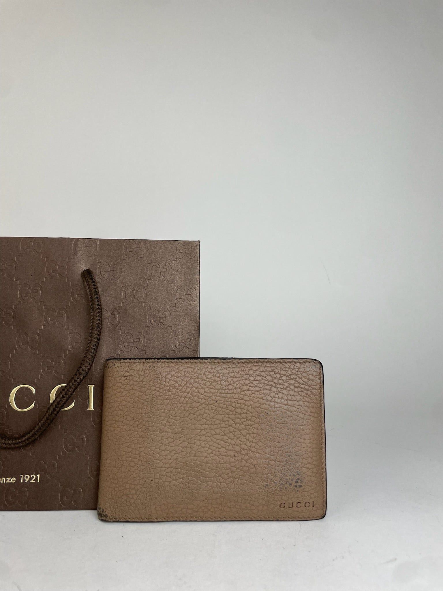 Gucci Vintage Flapable Leather Wallet Brown Size ONE SIZE - 9 Thumbnail