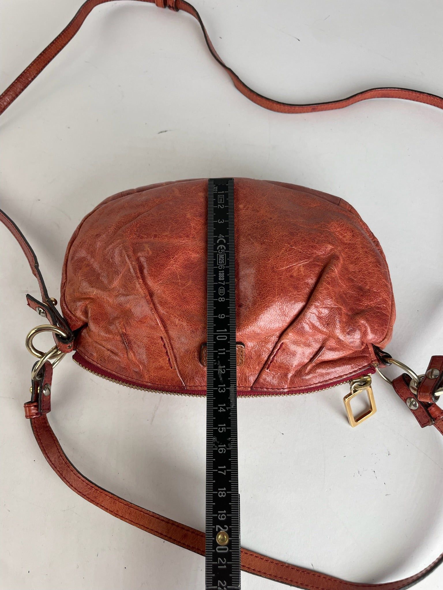 Chloe Vintage 2Way Leather Handbag Red Size ONE SIZE - 11 Thumbnail