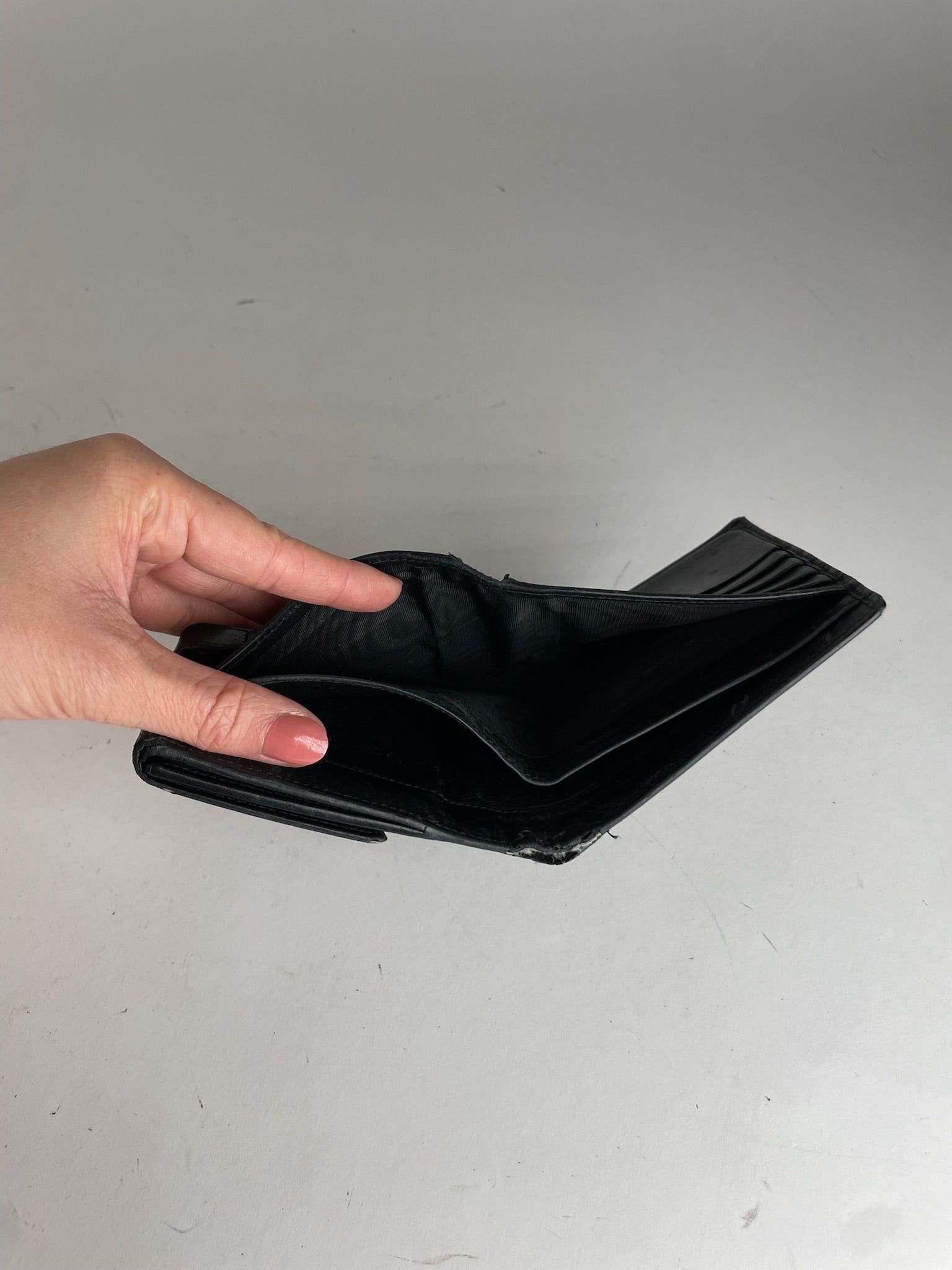 Gucci Vintage Monogram Jackie Leather Wallet Black Size ONE SIZE - 6 Thumbnail