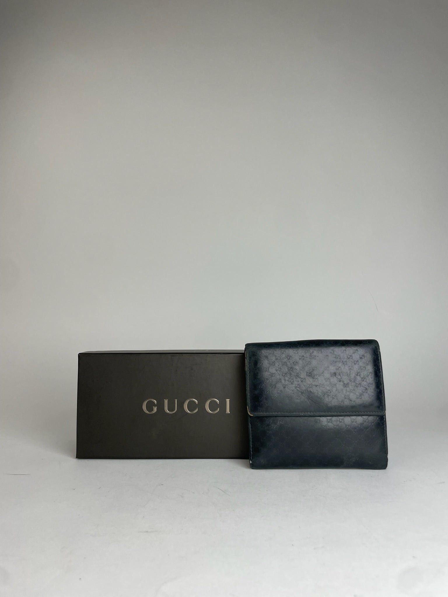 Gucci Vintage Monogram Jackie Leather Wallet Black Size ONE SIZE - 2 Thumbnail