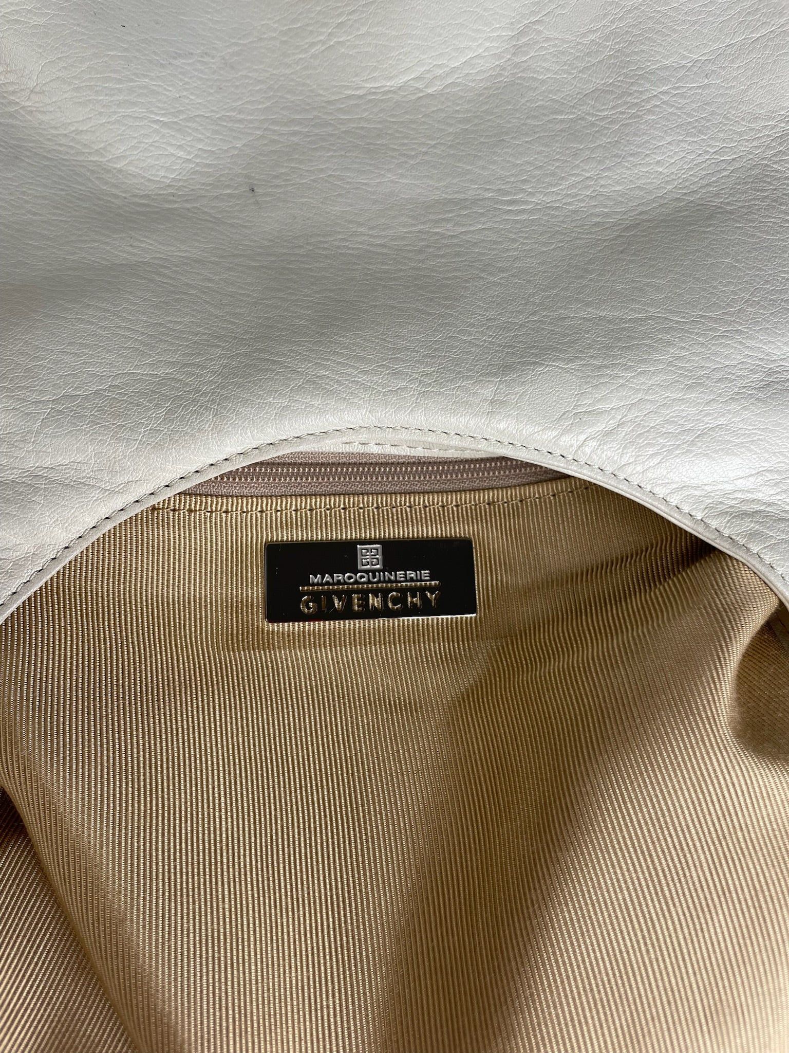 Givenchy Vintage Leather Bag White Size ONE SIZE - 6 Thumbnail