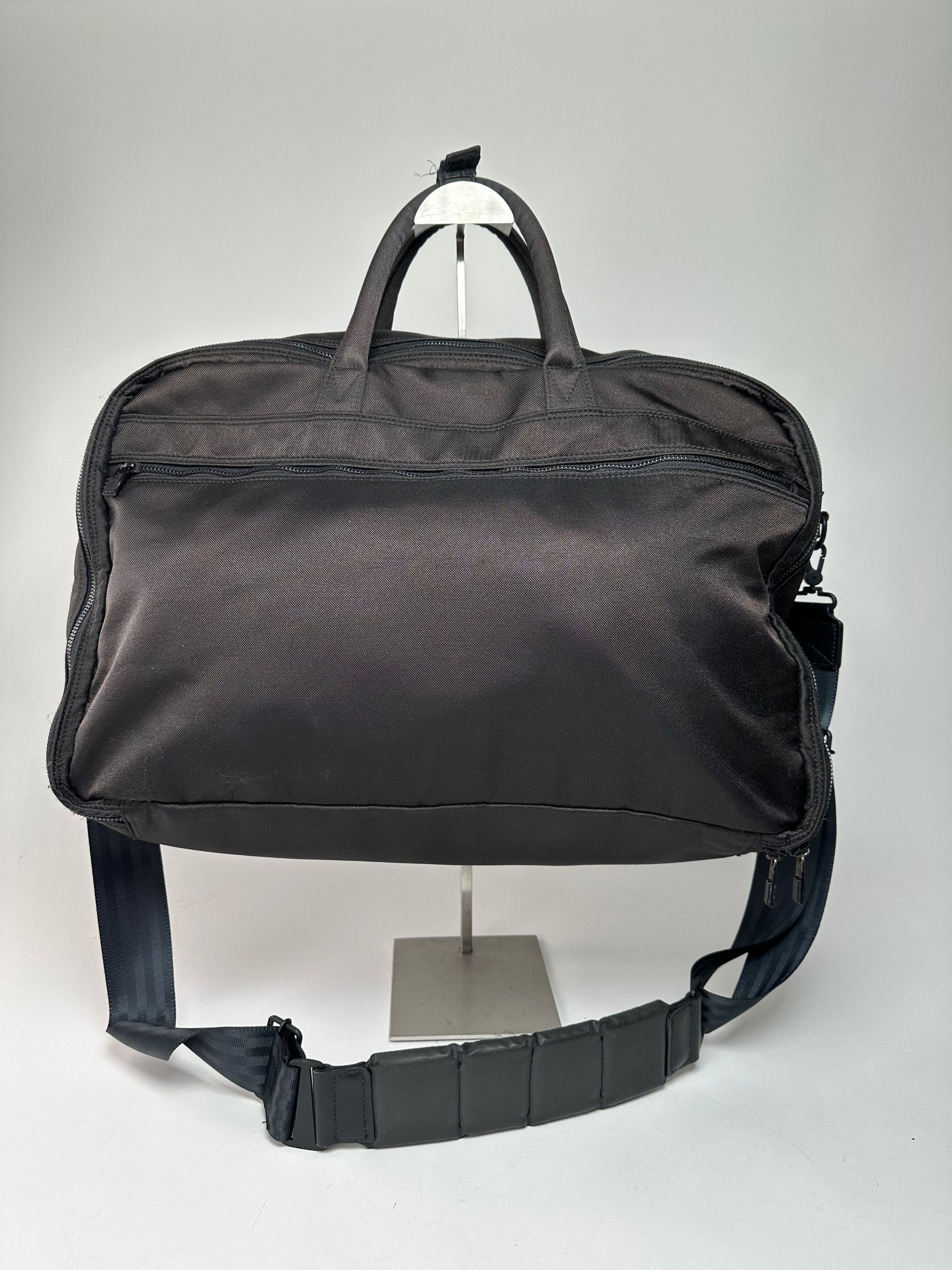 Issey Miyake Vintage Canvas 2Way Duffel Bag Brown Size ONE SIZE - 13 Thumbnail