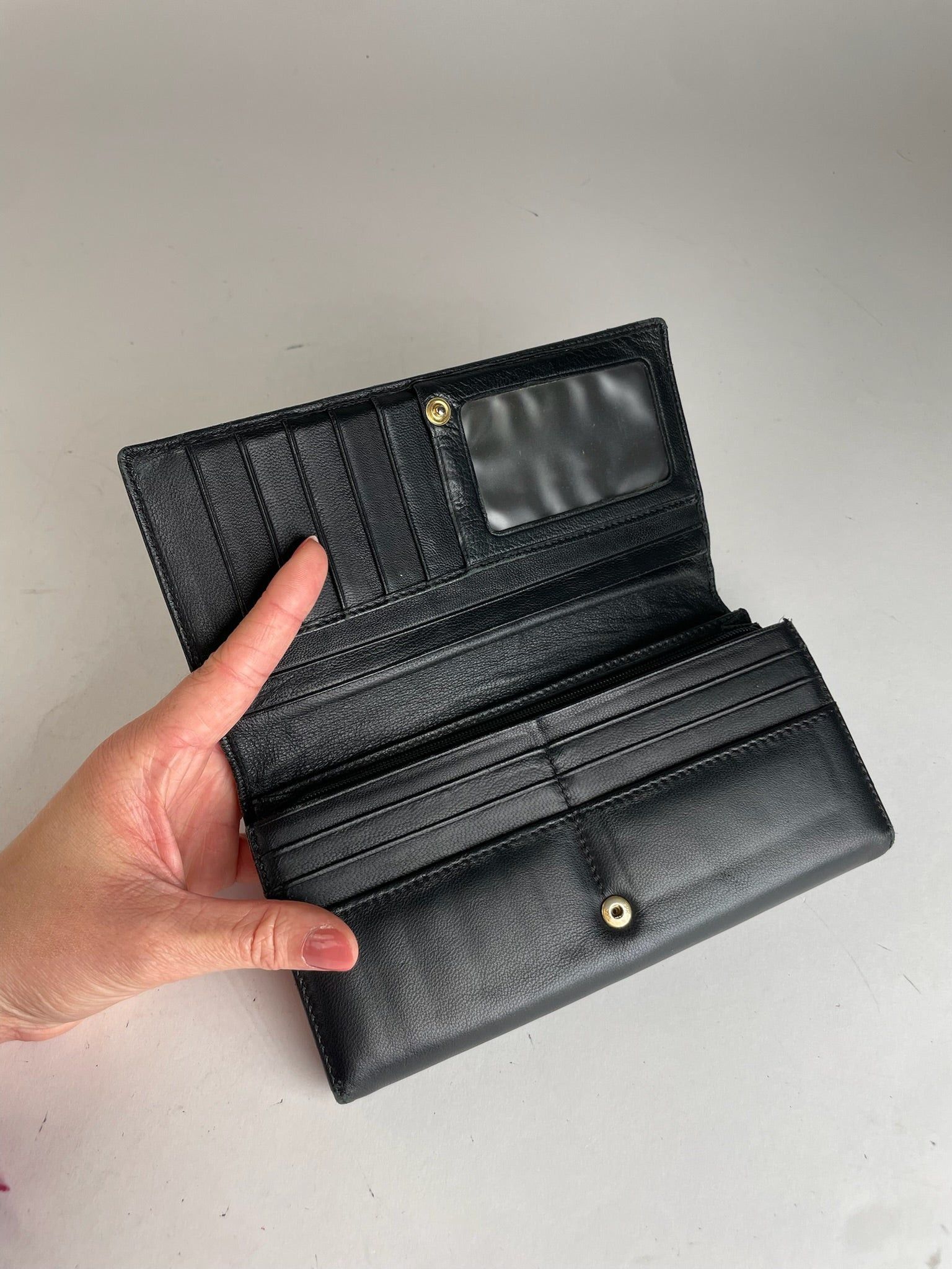 Vivienne Westwood Vintage Leather Wallet Black Size ONE SIZE - 9 Thumbnail