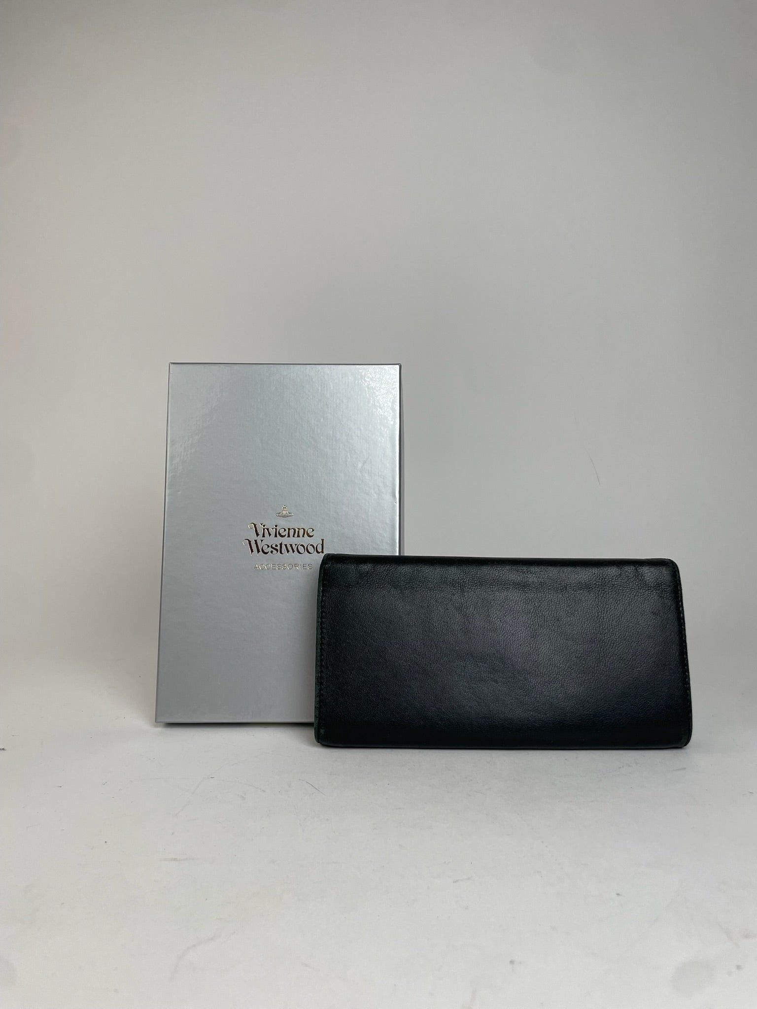 Vivienne Westwood Vintage Leather Wallet Black Size ONE SIZE - 2 Thumbnail