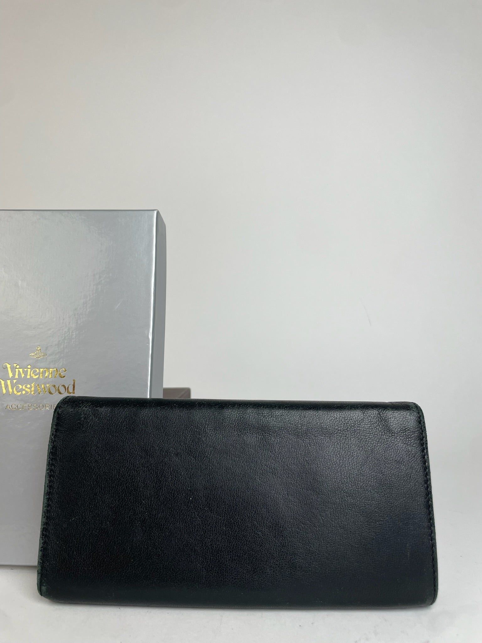 Vivienne Westwood Vintage Leather Wallet Black Size ONE SIZE - 10 Thumbnail