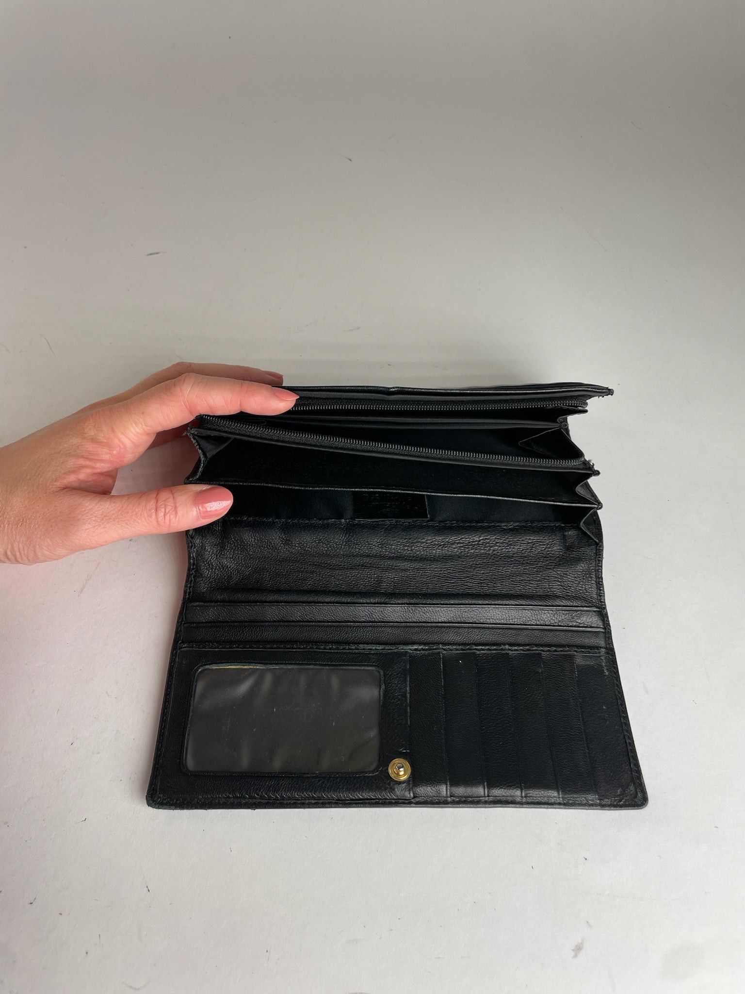 Vivienne Westwood Vintage Leather Wallet Black Size ONE SIZE - 7 Thumbnail