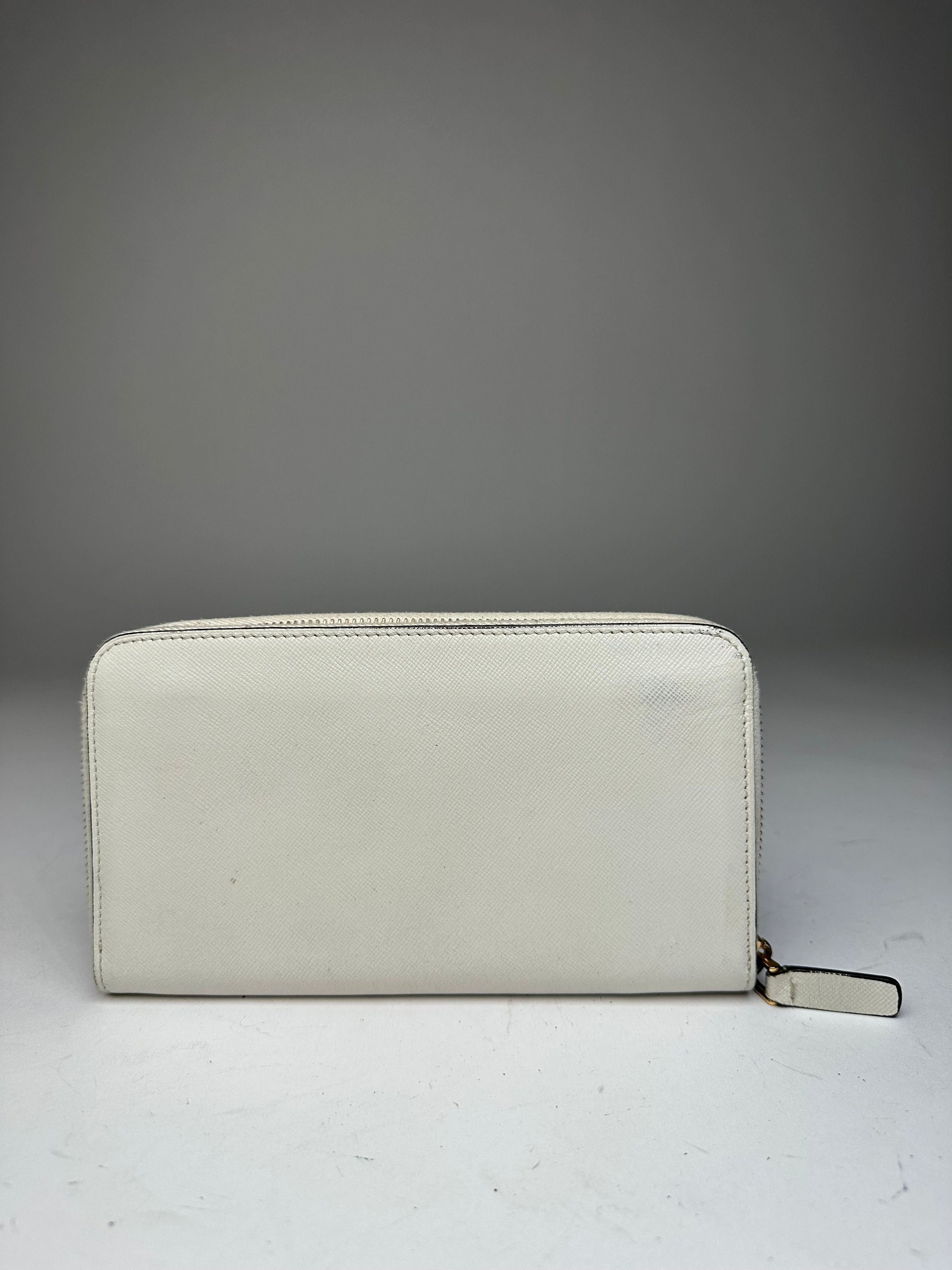 Marni Vintage Zippy Leather wallet White Size ONE SIZE - 11 Thumbnail