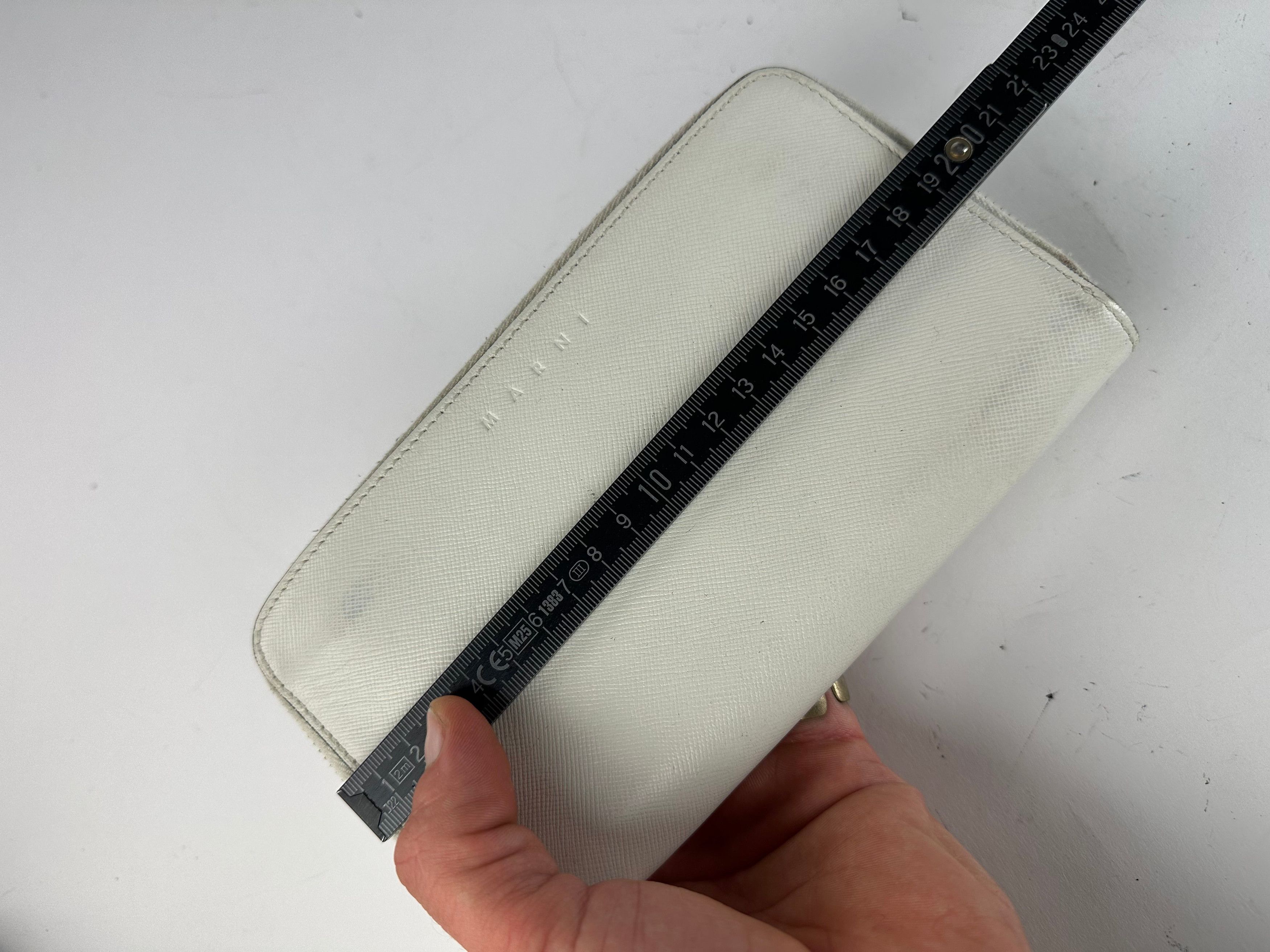 Marni Vintage Zippy Leather wallet White Size ONE SIZE - 8 Thumbnail