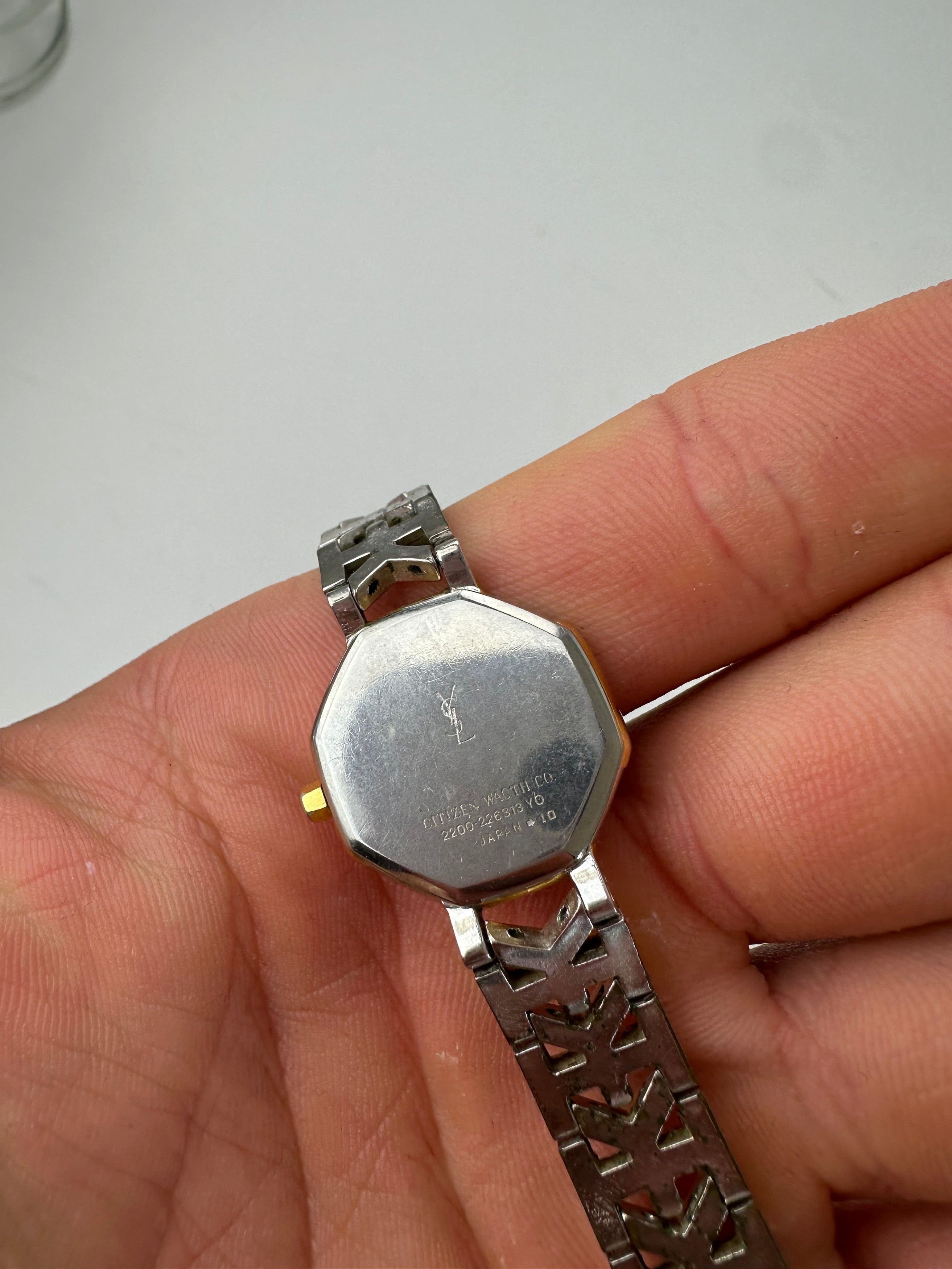 Other Vintage Yves Saint Laurent Gold Plated Quartz Watch Size ONE SIZE - 5 Thumbnail