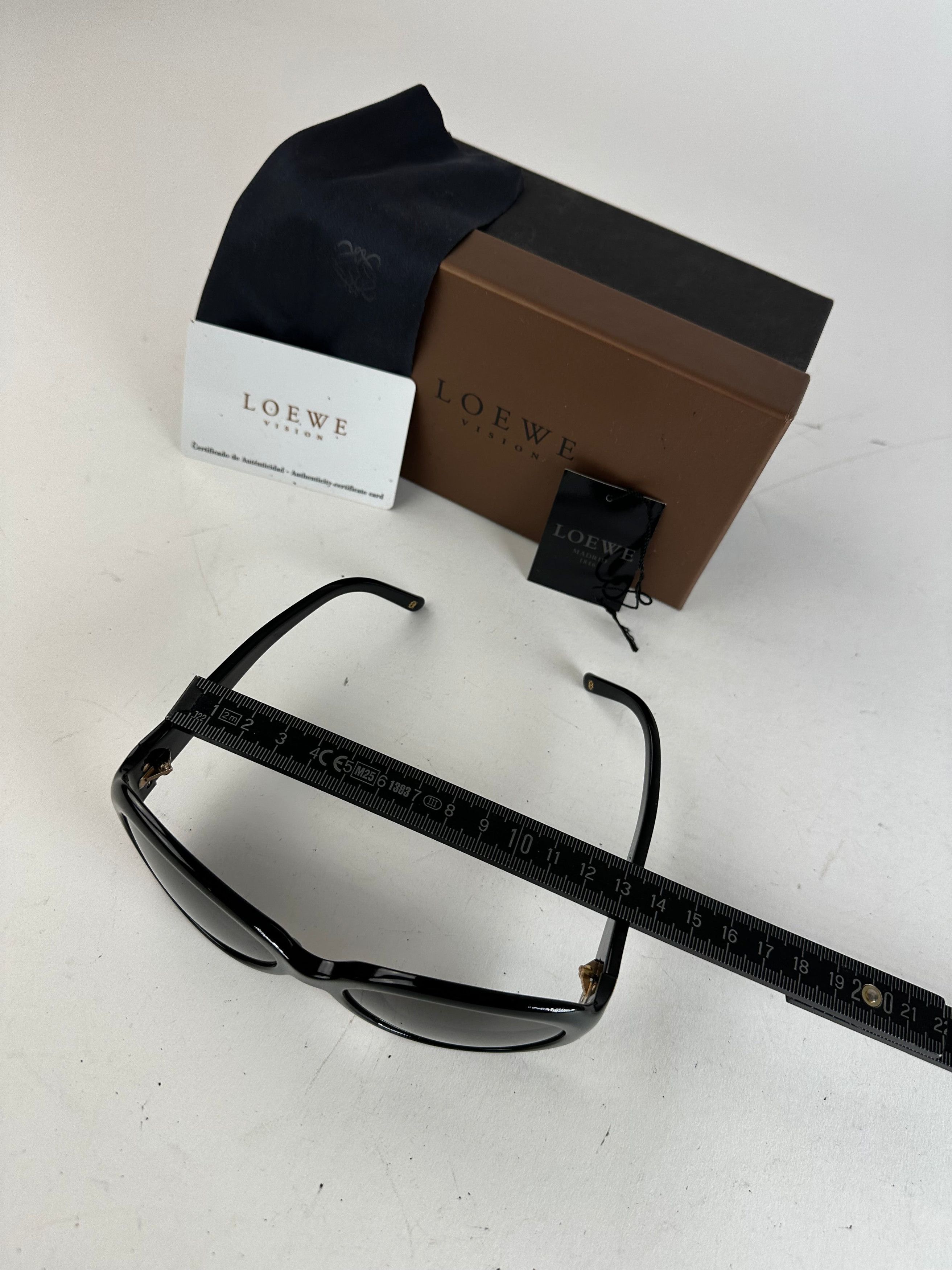 Loewe Vintage Overd Sunglasses Black Size ONE SIZE - 7 Thumbnail