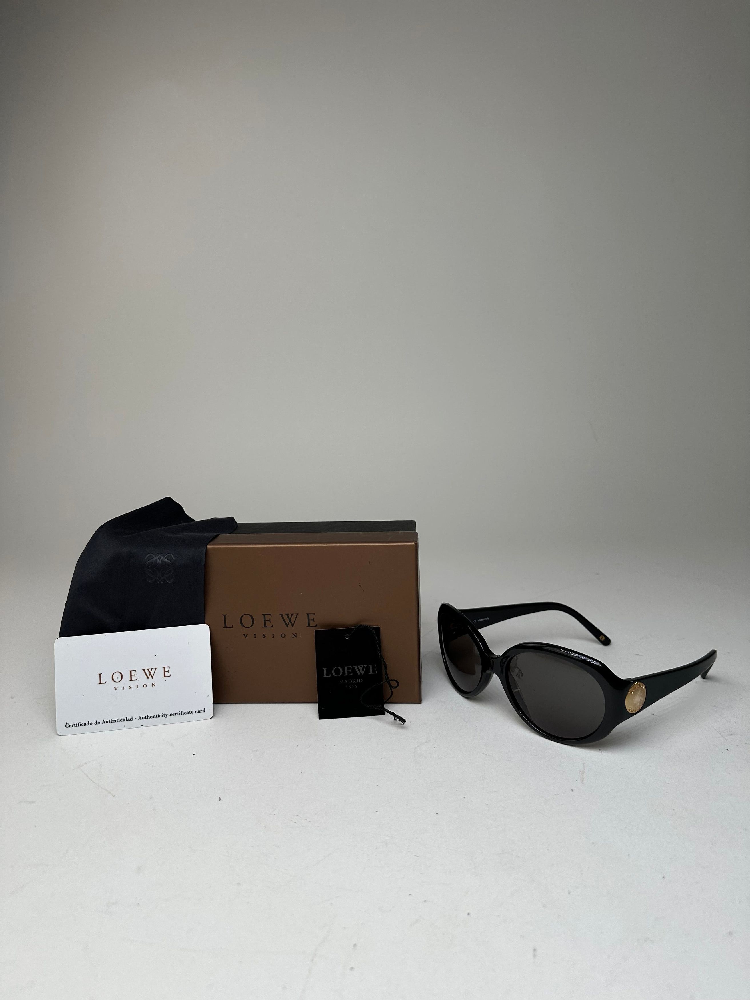Loewe Vintage Overd Sunglasses Black Size ONE SIZE - 2 Thumbnail