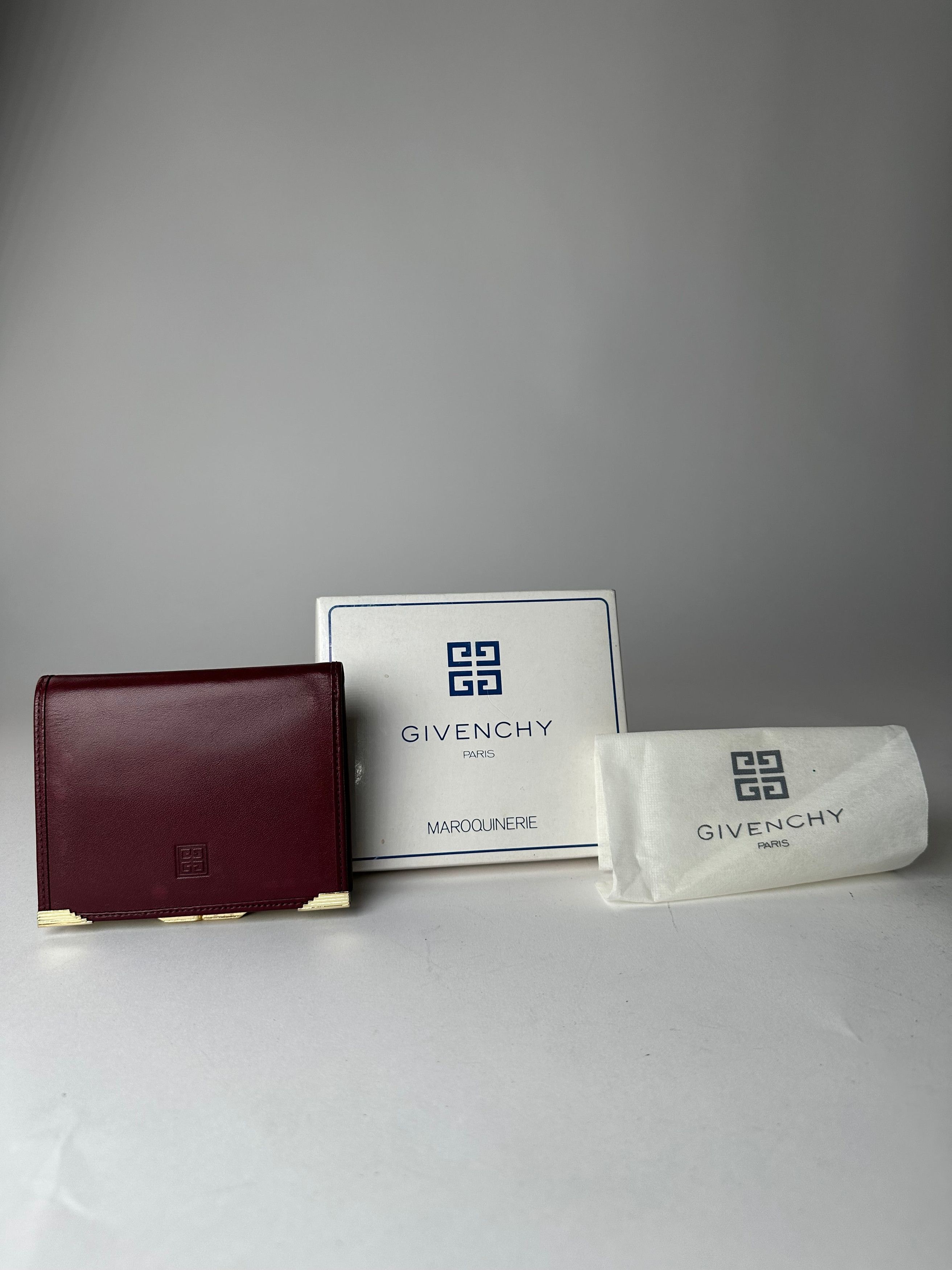 Givenchy Vintage Leather Wallet Purple Size ONE SIZE - 11 Thumbnail