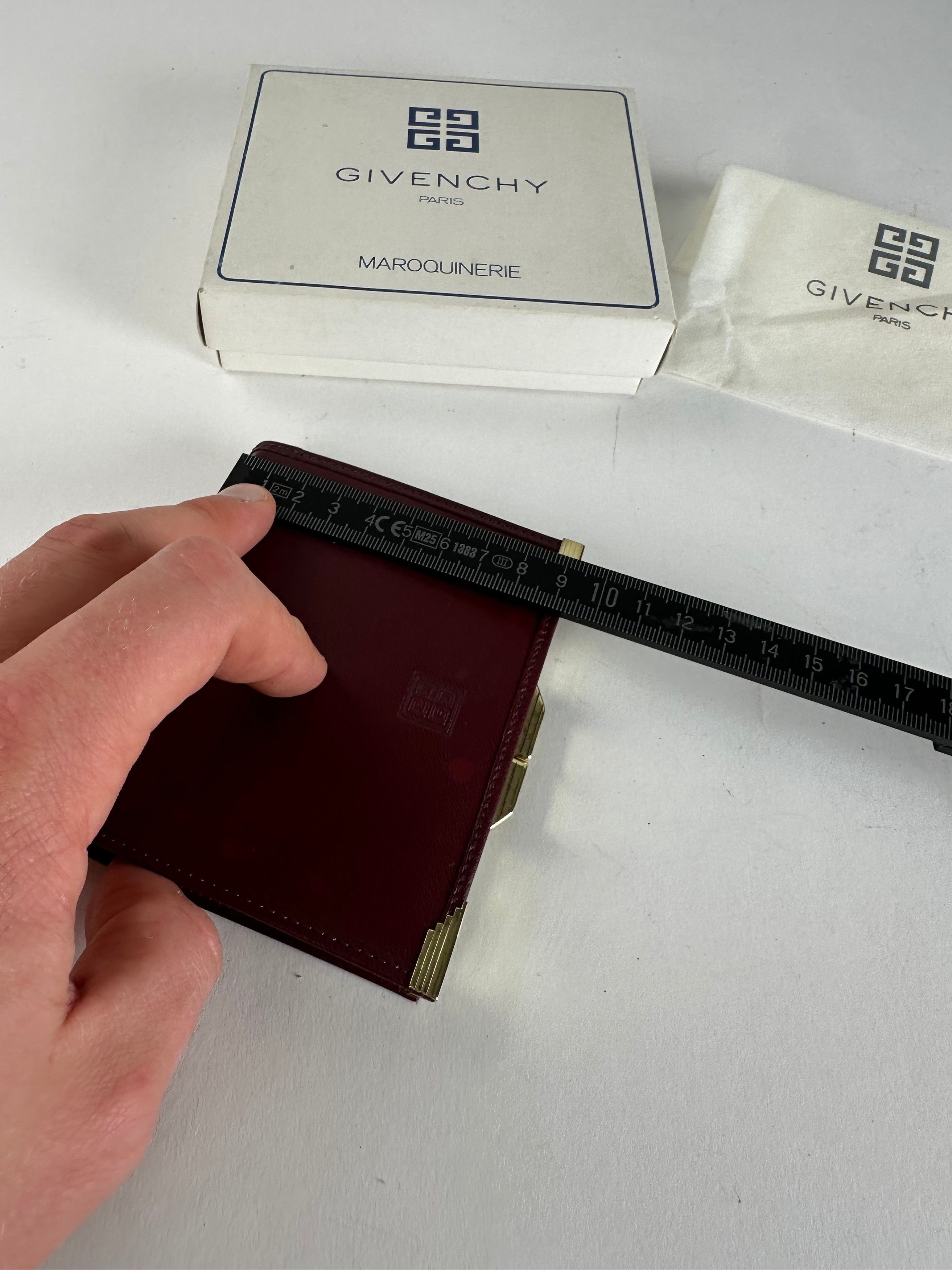 Givenchy Vintage Leather Wallet Purple Size ONE SIZE - 10 Thumbnail