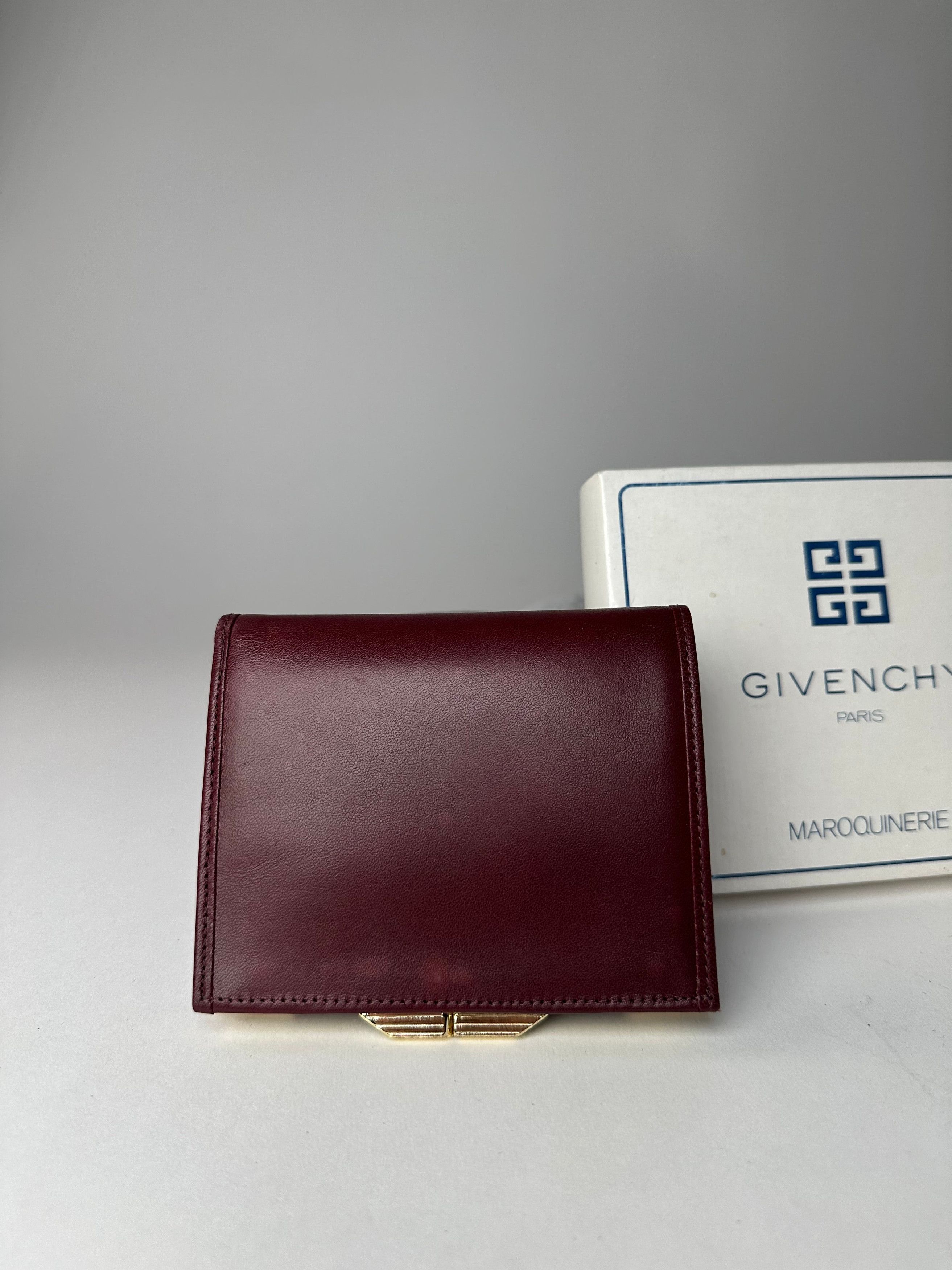 Givenchy Vintage Leather Wallet Purple Size ONE SIZE - 8 Thumbnail