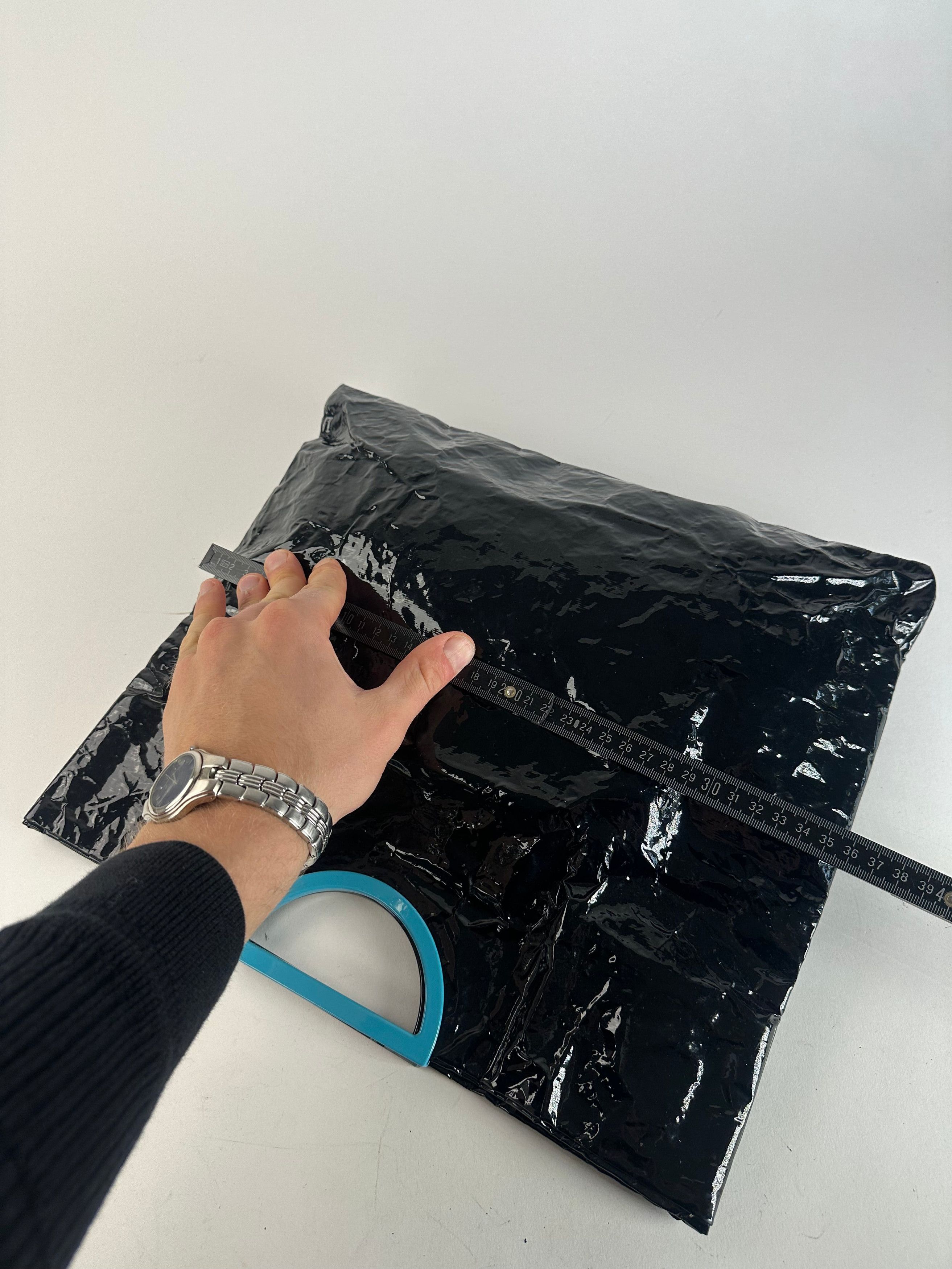 Other Vintage Issey Miyake Patent Leather Tote Bag Black Size ONE SIZE - 10 Thumbnail