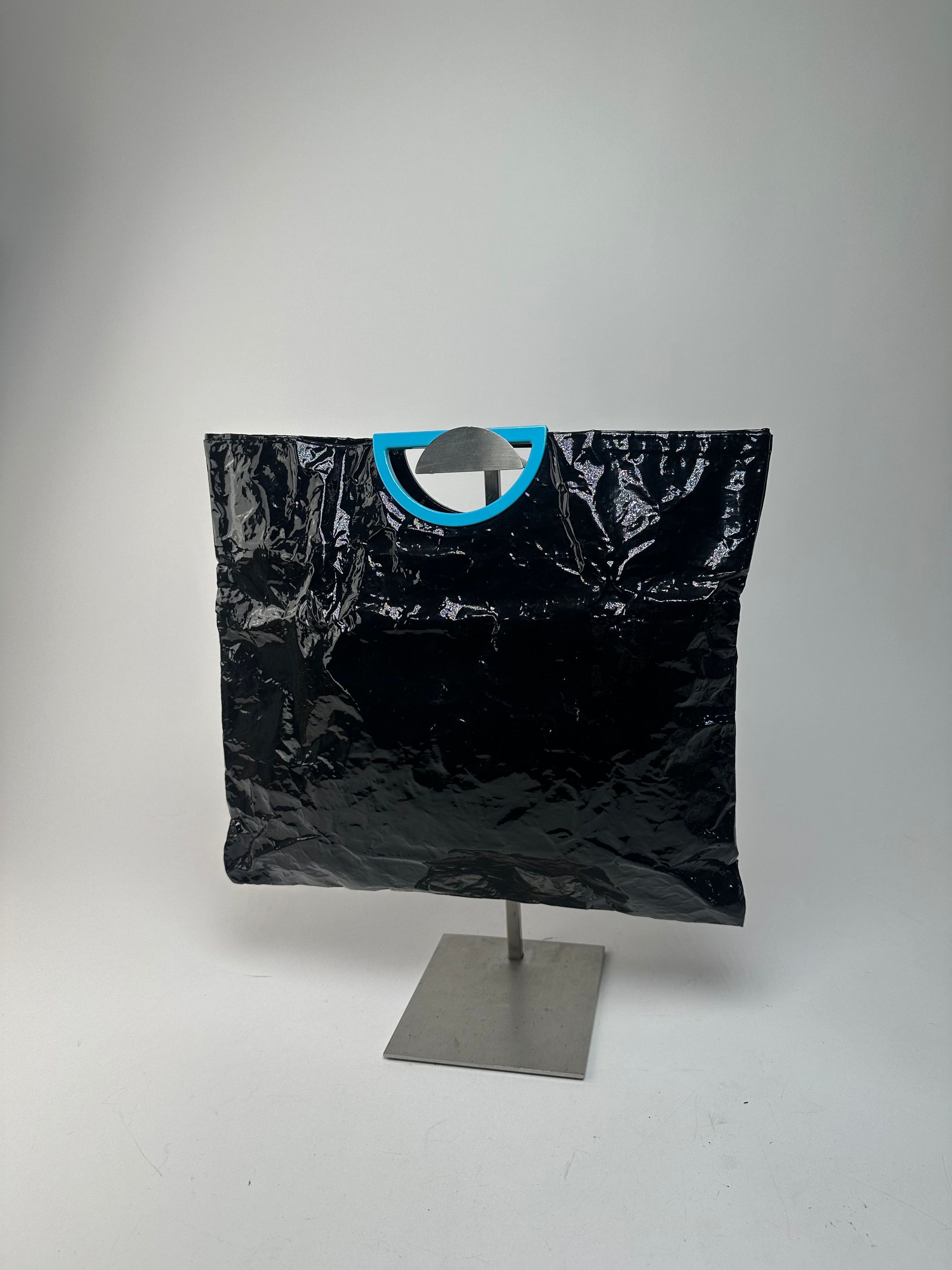 Other Vintage Issey Miyake Patent Leather Tote Bag Black Size ONE SIZE - 5 Thumbnail