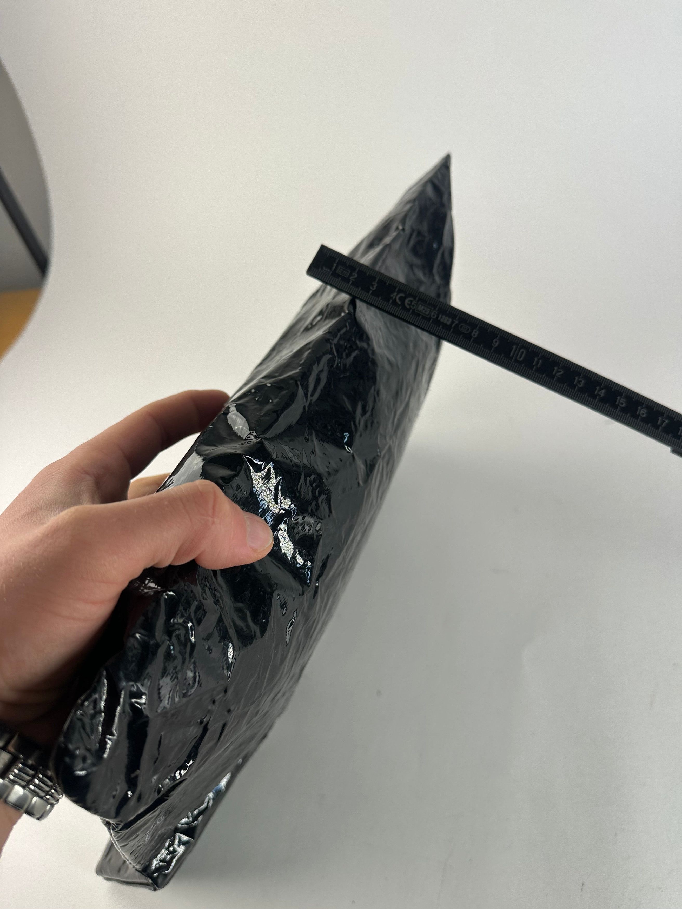 Other Vintage Issey Miyake Patent Leather Tote Bag Black Size ONE SIZE - 12 Thumbnail