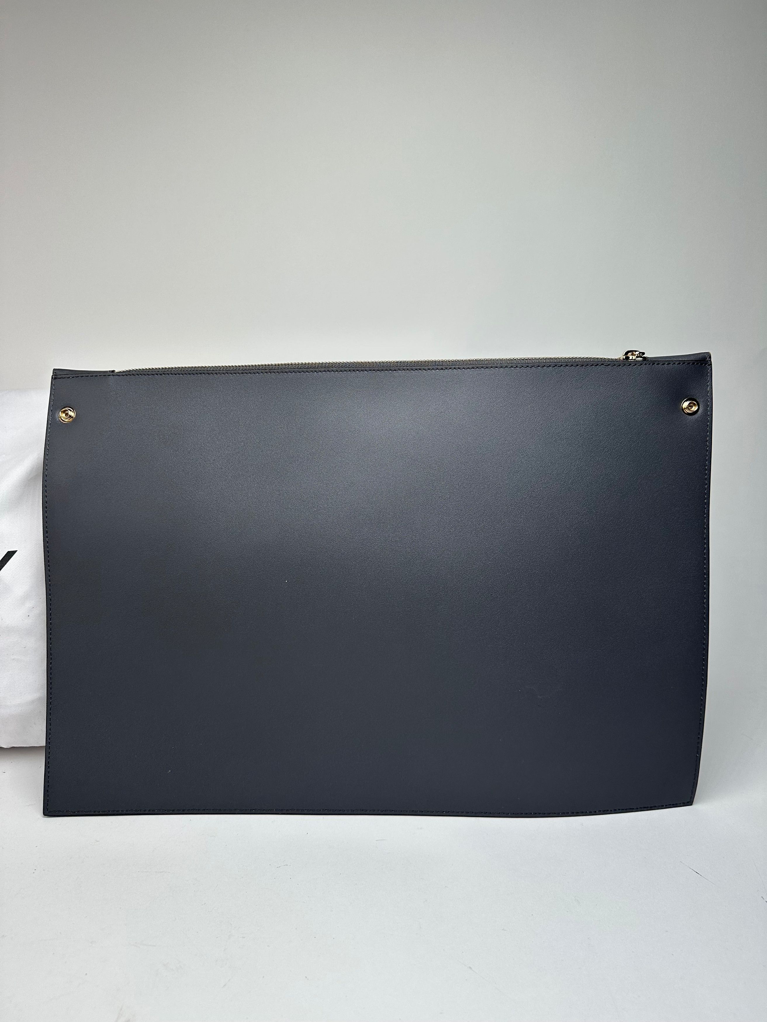 Givenchy Vintage Antigona Leather Clutch Anthracite Size ONE SIZE - 12 Thumbnail