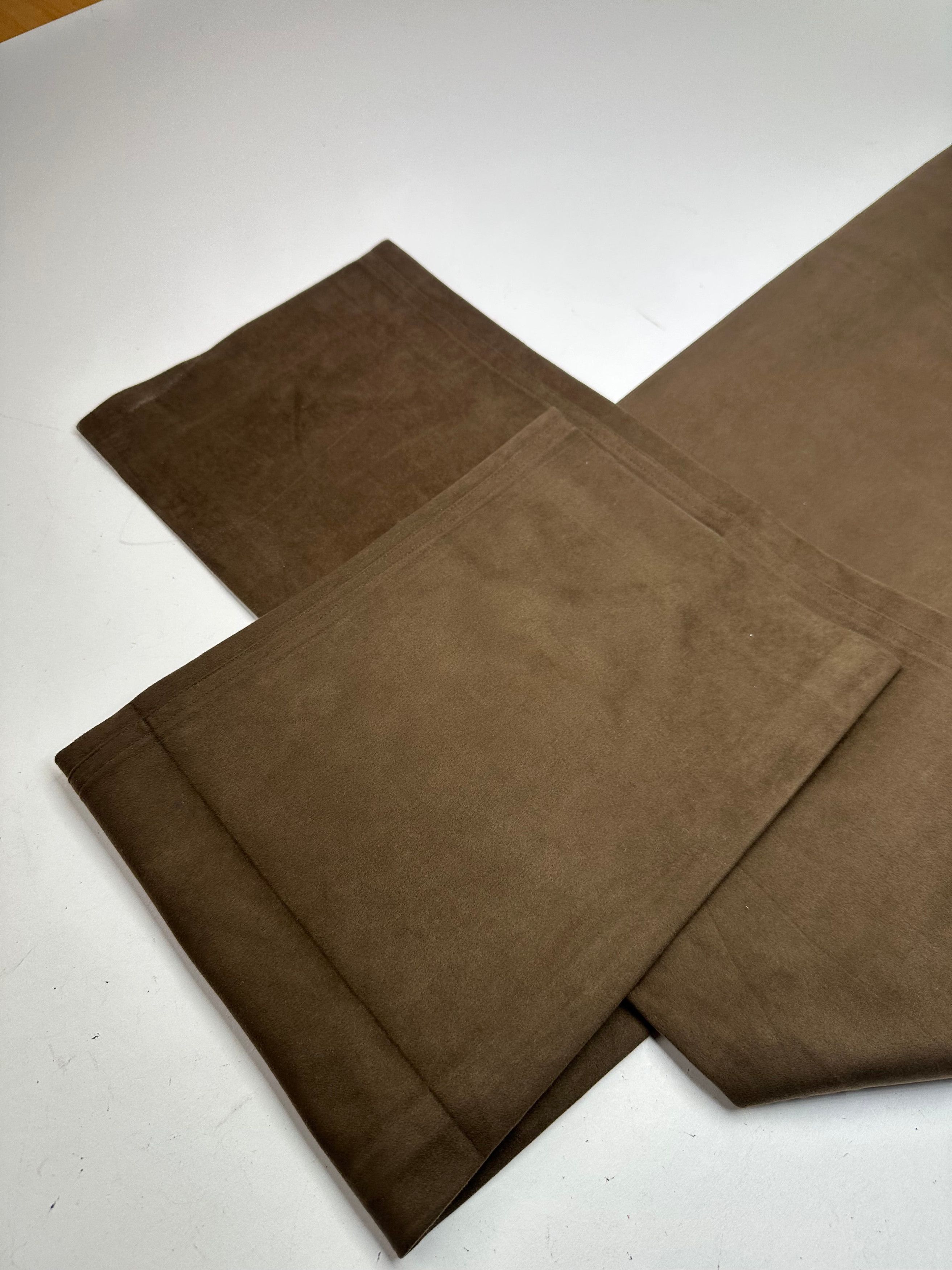 Issey Miyake Vintage Suede Pants Brown M Size 30" / US 8 / IT 44 - 2 Thumbnail
