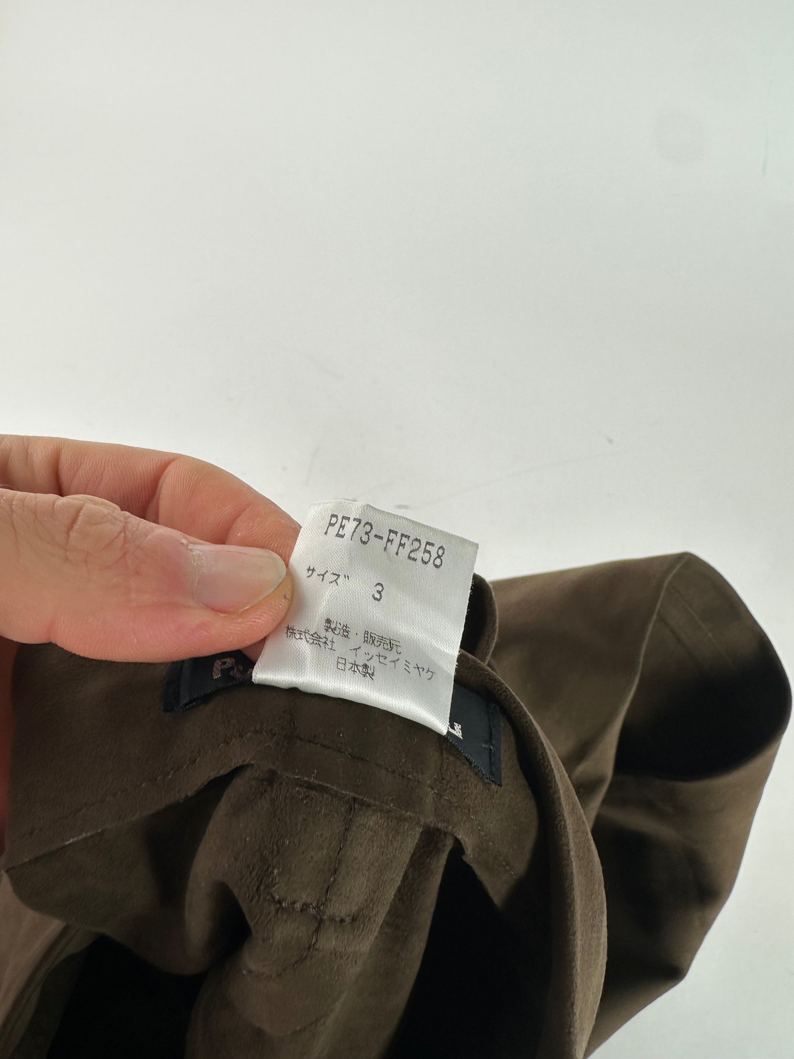 Issey Miyake Vintage Suede Pants Brown M Size 30" / US 8 / IT 44 - 13 Thumbnail