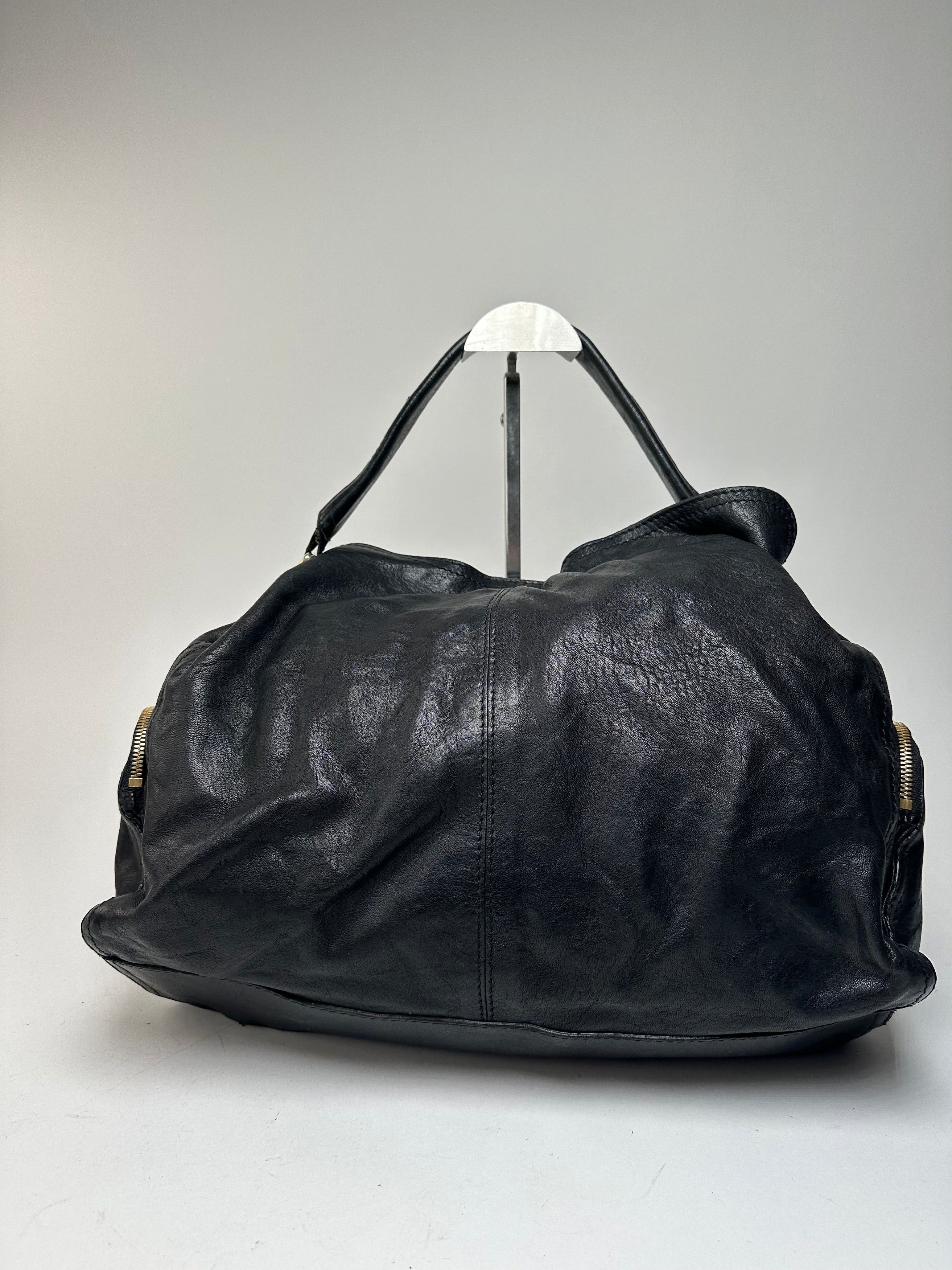 Givenchy Vintage Leather Handbag Black Size ONE SIZE - 2 Thumbnail