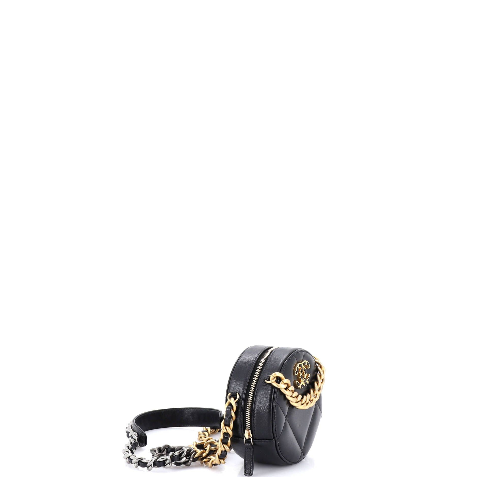 Chanel 19 Round Clutch with Chain Size ONE SIZE - 2 Thumbnail