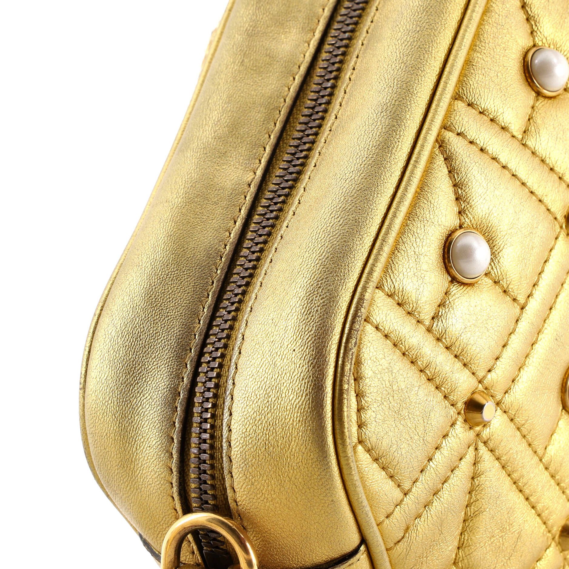 Gucci Pearly GG Marmont Shoulder Bag Size ONE SIZE - 6 Thumbnail