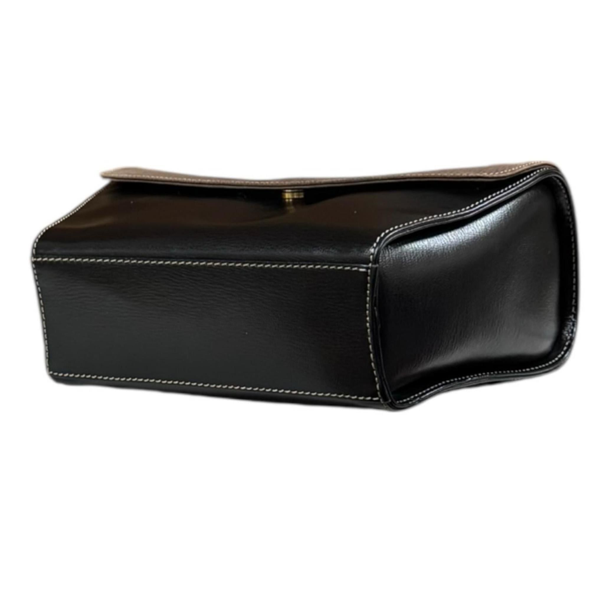 Loewe Pre-owned Loewe Velázquez handbag in black leather for women. Size ONE SIZE - 6 Thumbnail