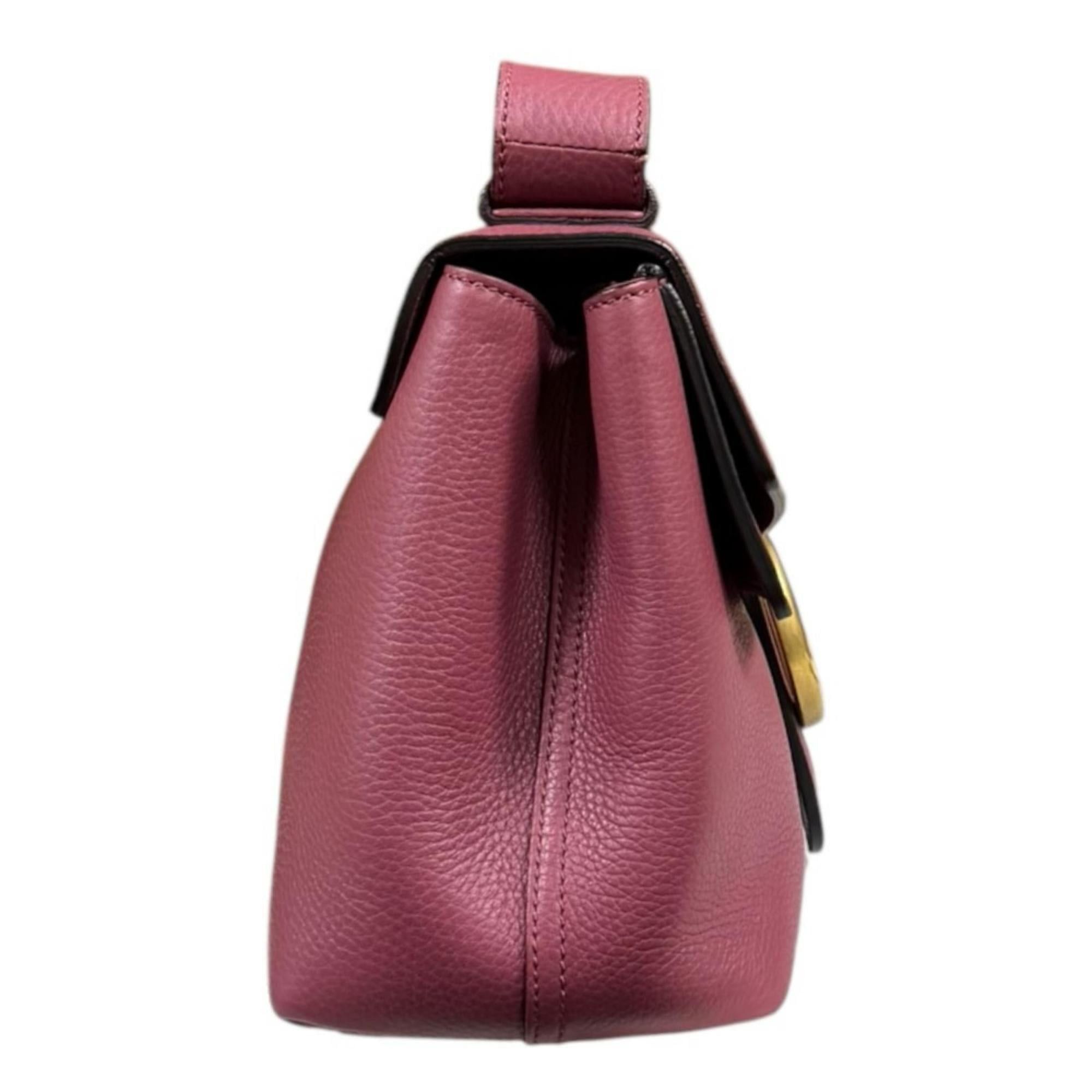 Gucci Pre-owned Gucci GG Marmont Shoulder Bag, Leather 401173, Pink, Women's Size ONE SIZE - 4 Thumbnail