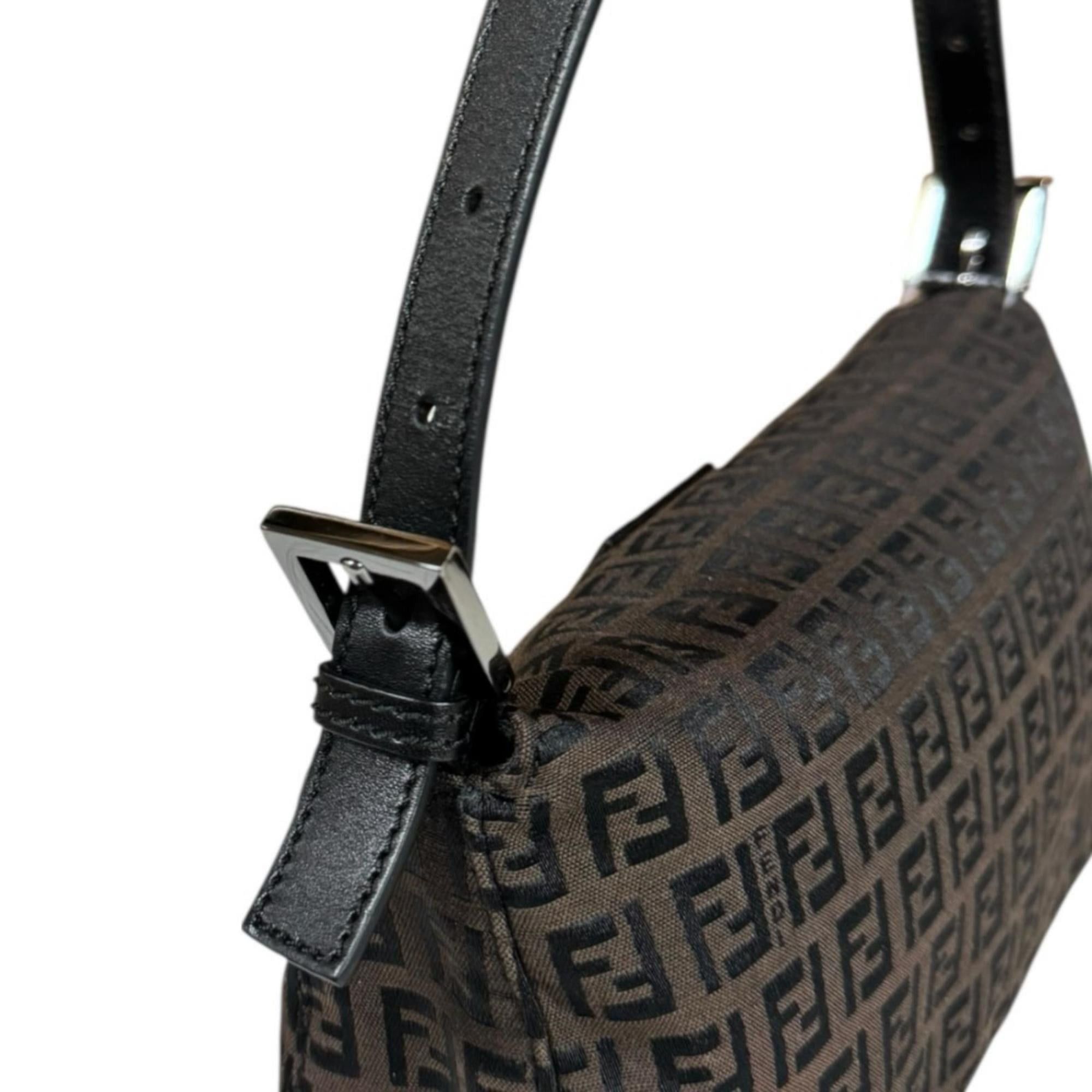 Fendi Pre-owned Fendi Mamma Bucket Zucchino Handbag in Brown Canvas (8BR003) for Women Size ONE SIZE - 10 Thumbnail