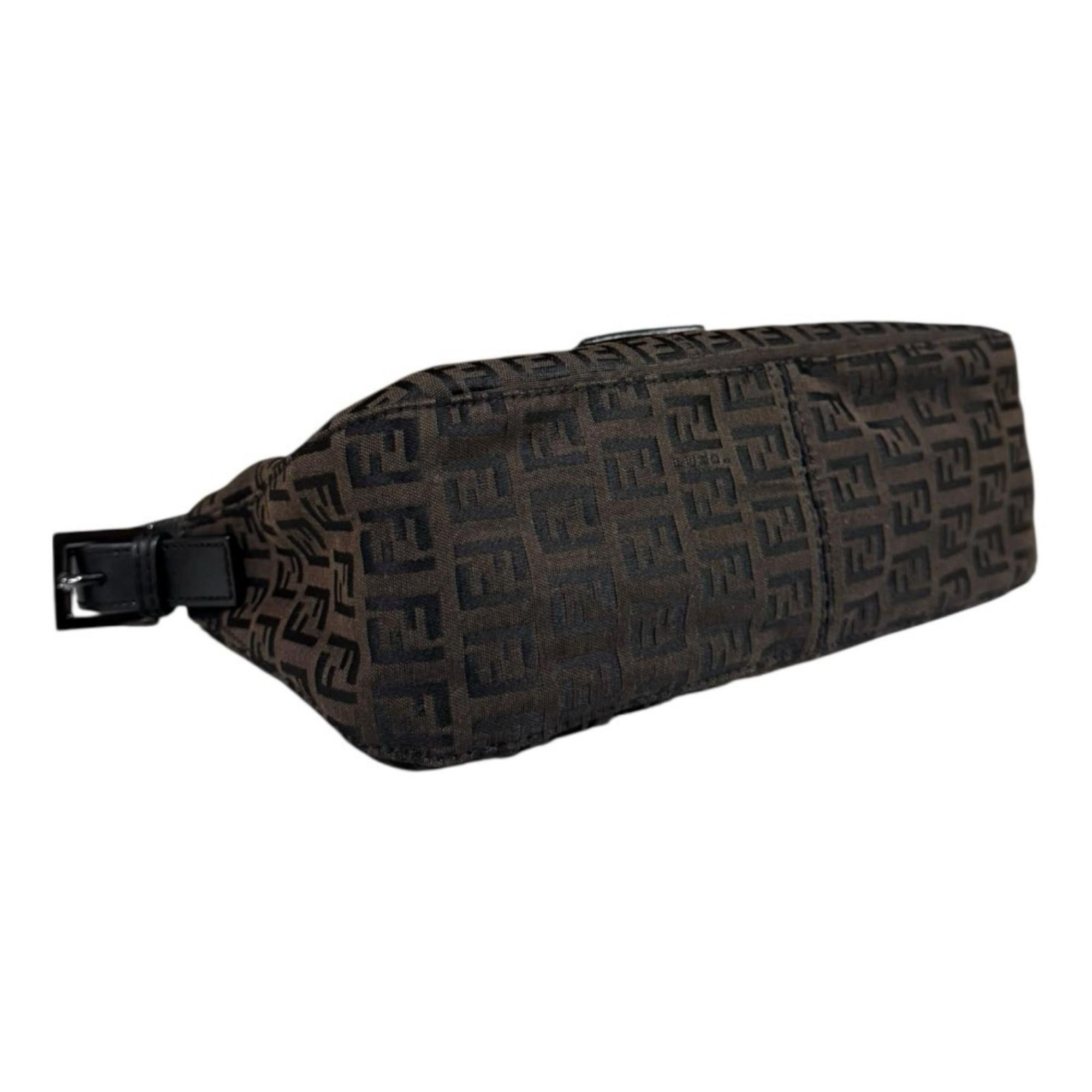 Fendi Pre-owned Fendi Mamma Bucket Zucchino Handbag in Brown Canvas (8BR003) for Women Size ONE SIZE - 5 Thumbnail