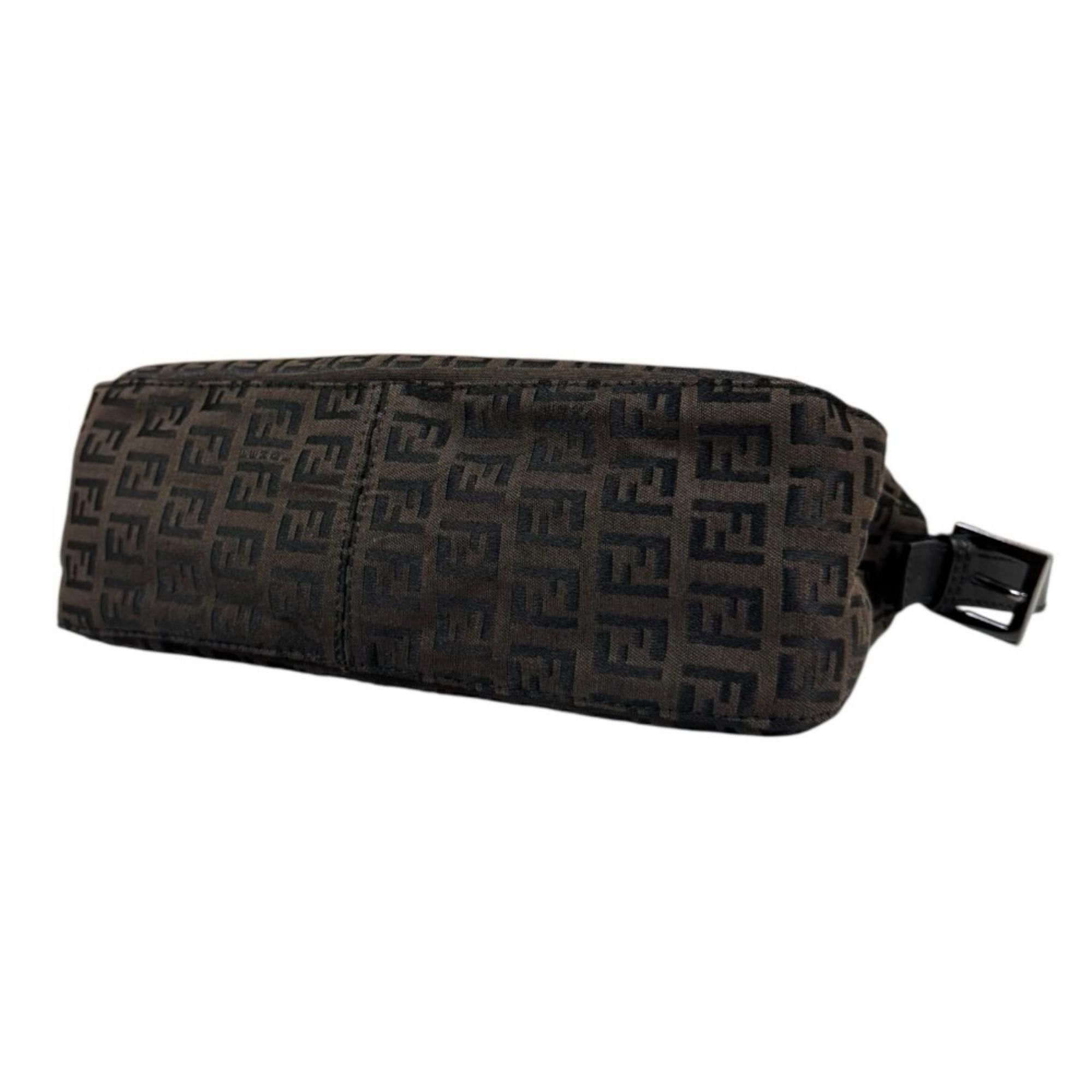 Fendi Pre-owned Fendi Mamma Bucket Zucchino Handbag in Brown Canvas (8BR003) for Women Size ONE SIZE - 6 Thumbnail