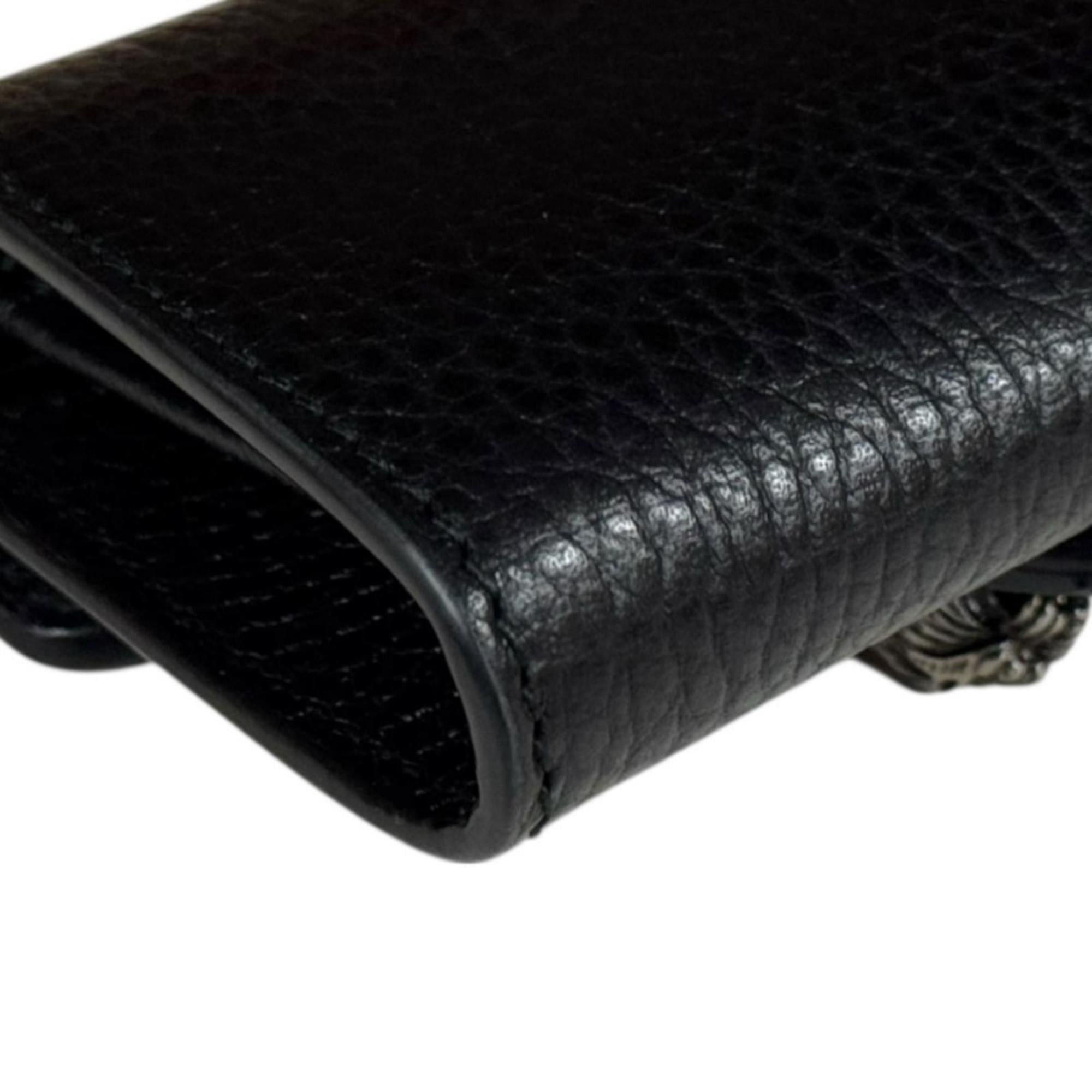Gucci Gucci Chain Coin Purse, Dionysus, Wallet/Coin Case, Leather 574930, Women's, Pre-owned Size ONE SIZE - 6 Thumbnail