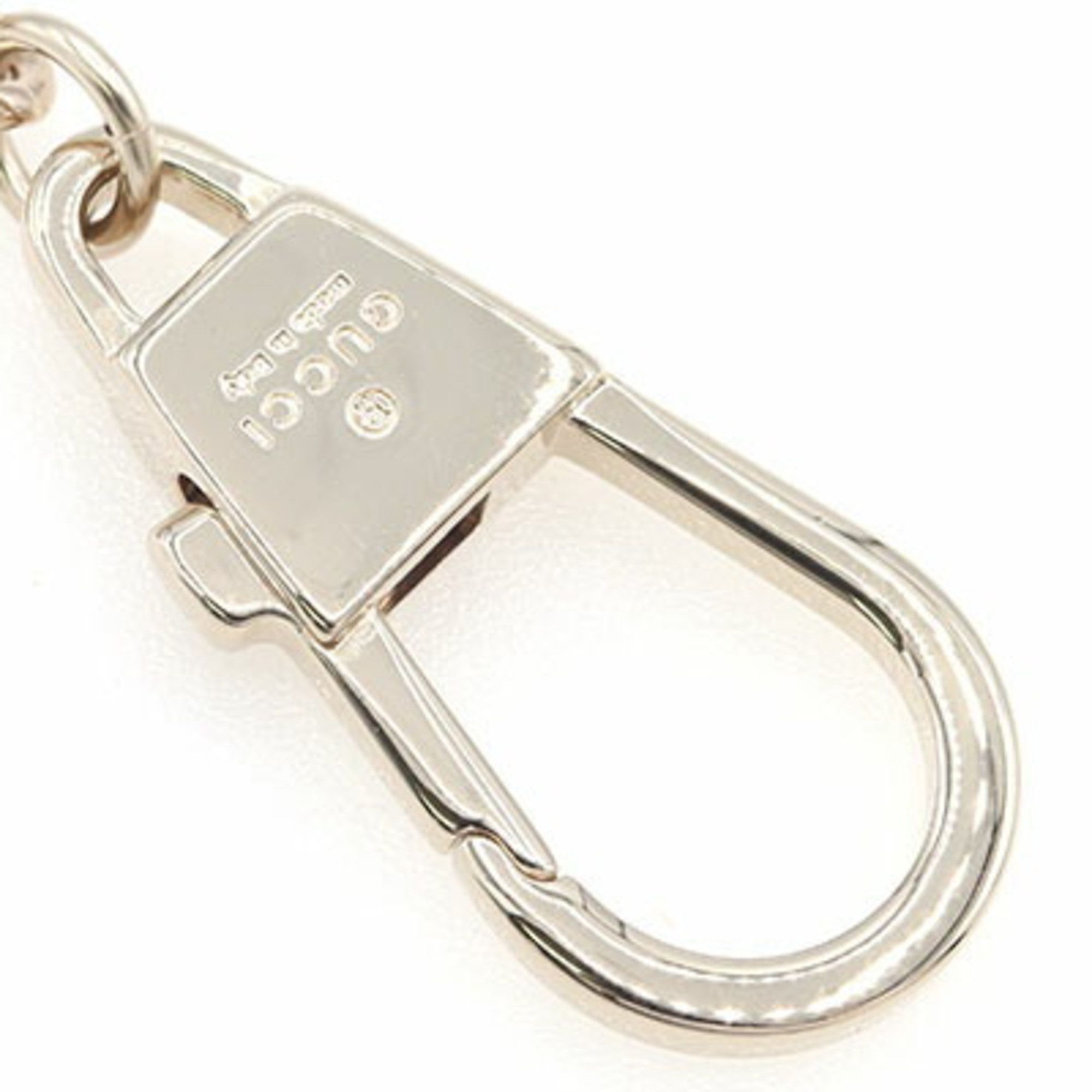 Gucci Gucci Key Ring, Brown and Silver Metal, Keychain, Handbag Motif, Accessory, Bag Charm, Women's, GUCCI Size ONE SIZE - 3 Thumbnail