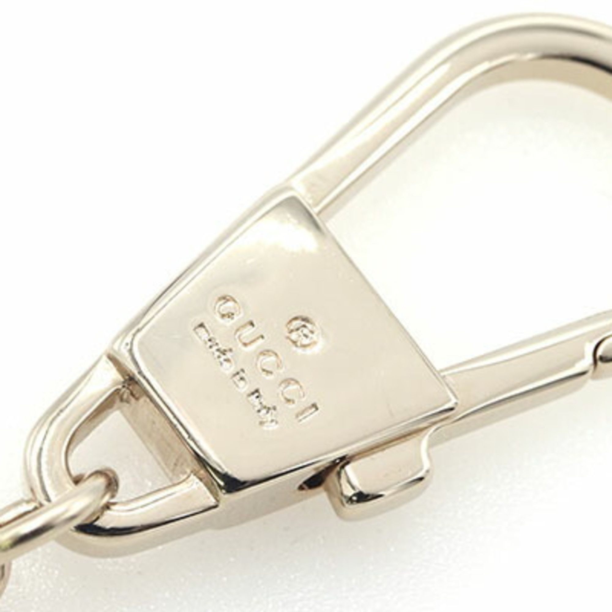 Gucci Gucci Key Ring, Brown and Silver Metal, Keychain, Handbag Motif, Accessory, Bag Charm, Women's, GUCCI Size ONE SIZE - 4 Thumbnail