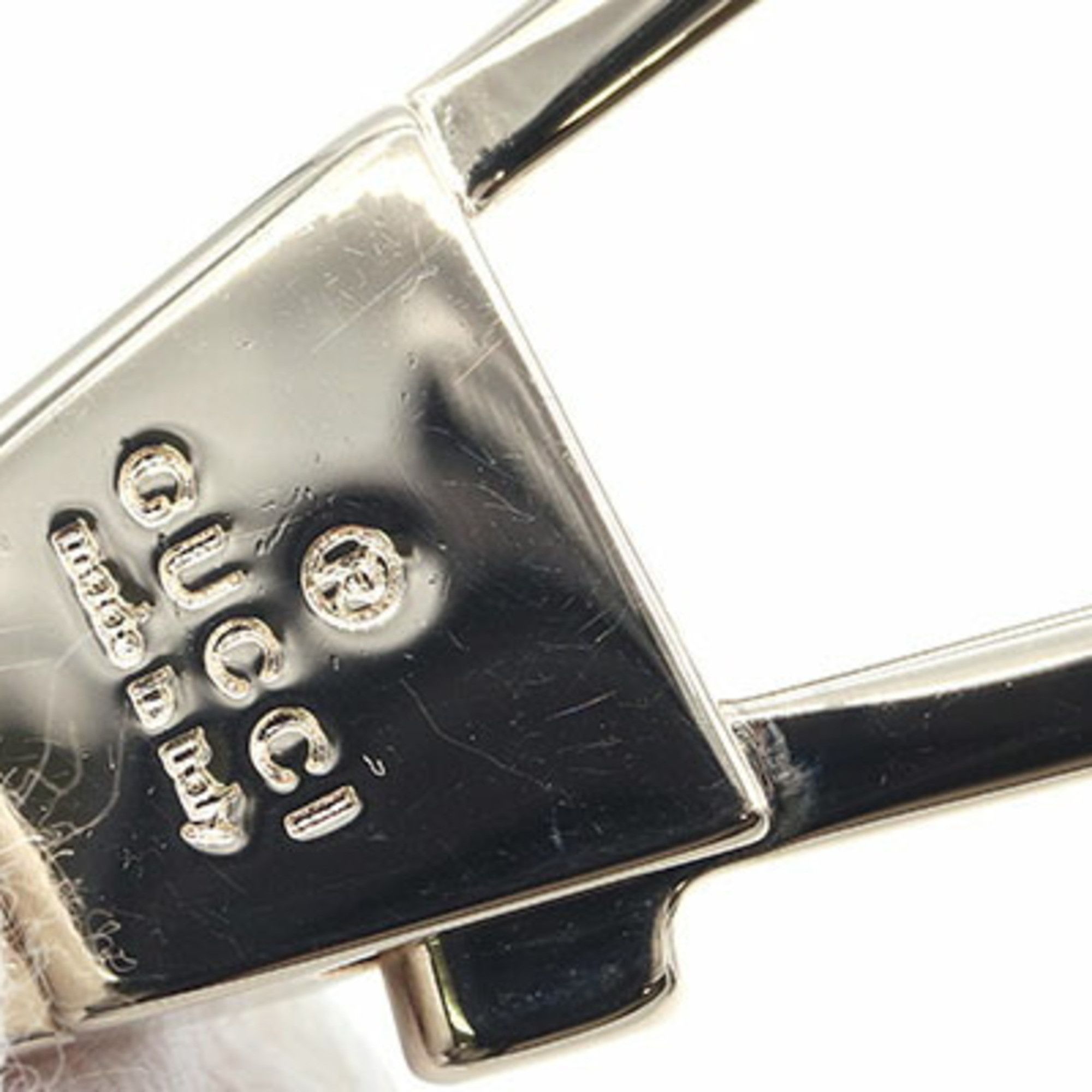 Gucci Gucci Key Ring, Brown and Silver Metal, Keychain, Handbag Motif, Accessory, Bag Charm, Women's, GUCCI Size ONE SIZE - 5 Thumbnail