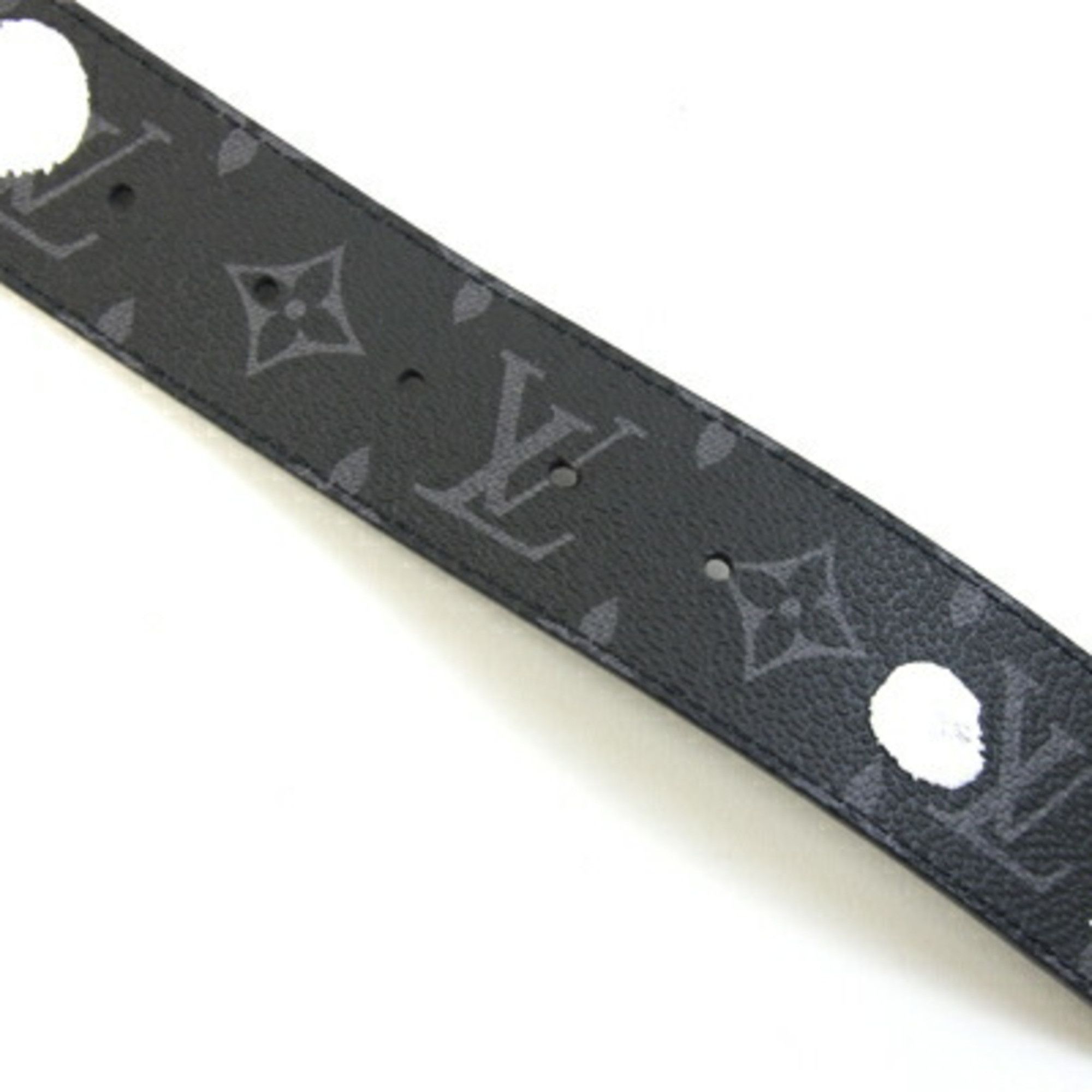 Louis Vuitton Louis Vuitton Monogram Eclipse Belt with LV and Yayoi Kusama Santur Initials, M0654T, 95cm, Collaboration Dots, Women's, LOUIS VUITTON Size ONE SIZE - 4 Thumbnail