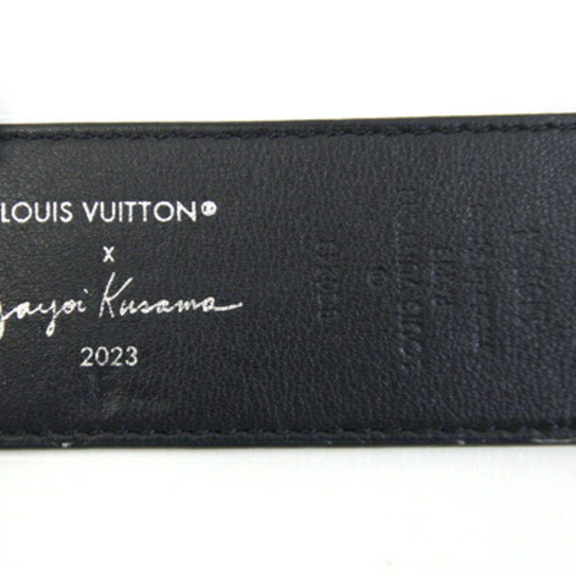 Louis Vuitton Louis Vuitton Monogram Eclipse Belt with LV and Yayoi Kusama Santur Initials, M0654T, 95cm, Collaboration Dots, Women's, LOUIS VUITTON Size ONE SIZE - 6 Thumbnail