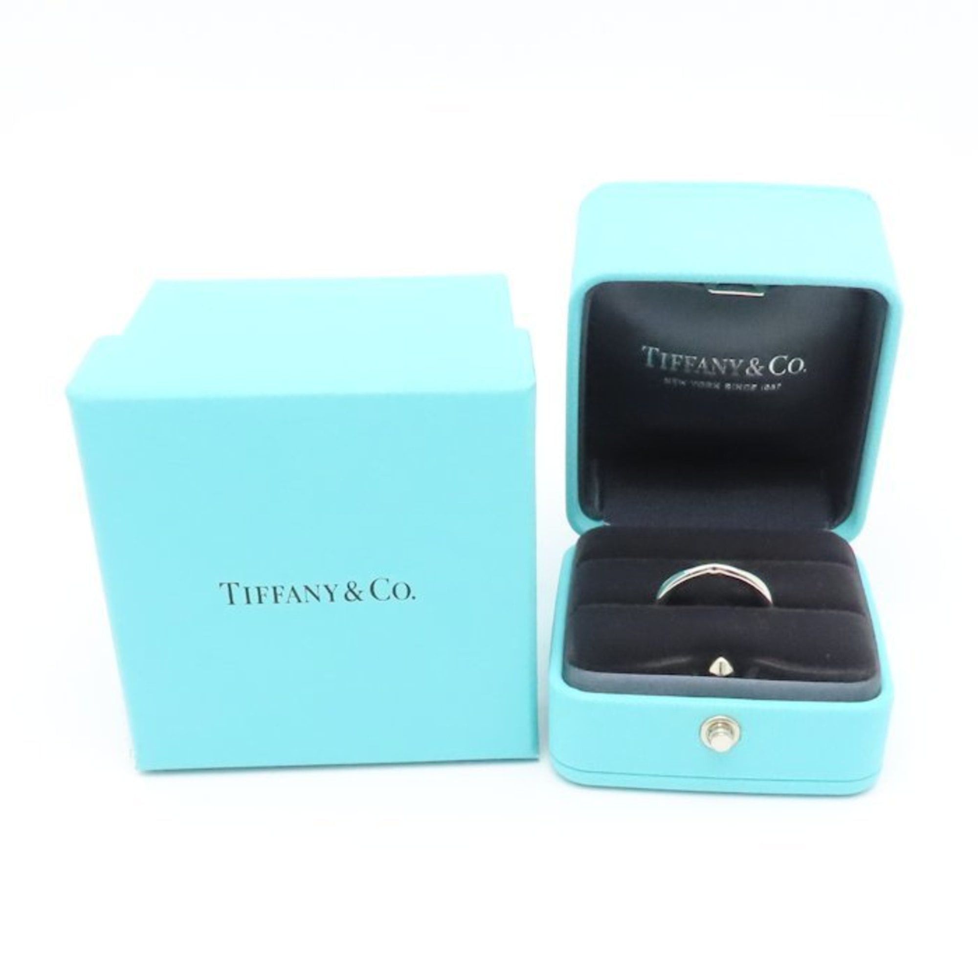 Tiffany & Co. TIFFANY & Co. Tiffany Harmony Wedding Ring, Pt950, Men's, 295142 Size ONE SIZE - 9 Thumbnail
