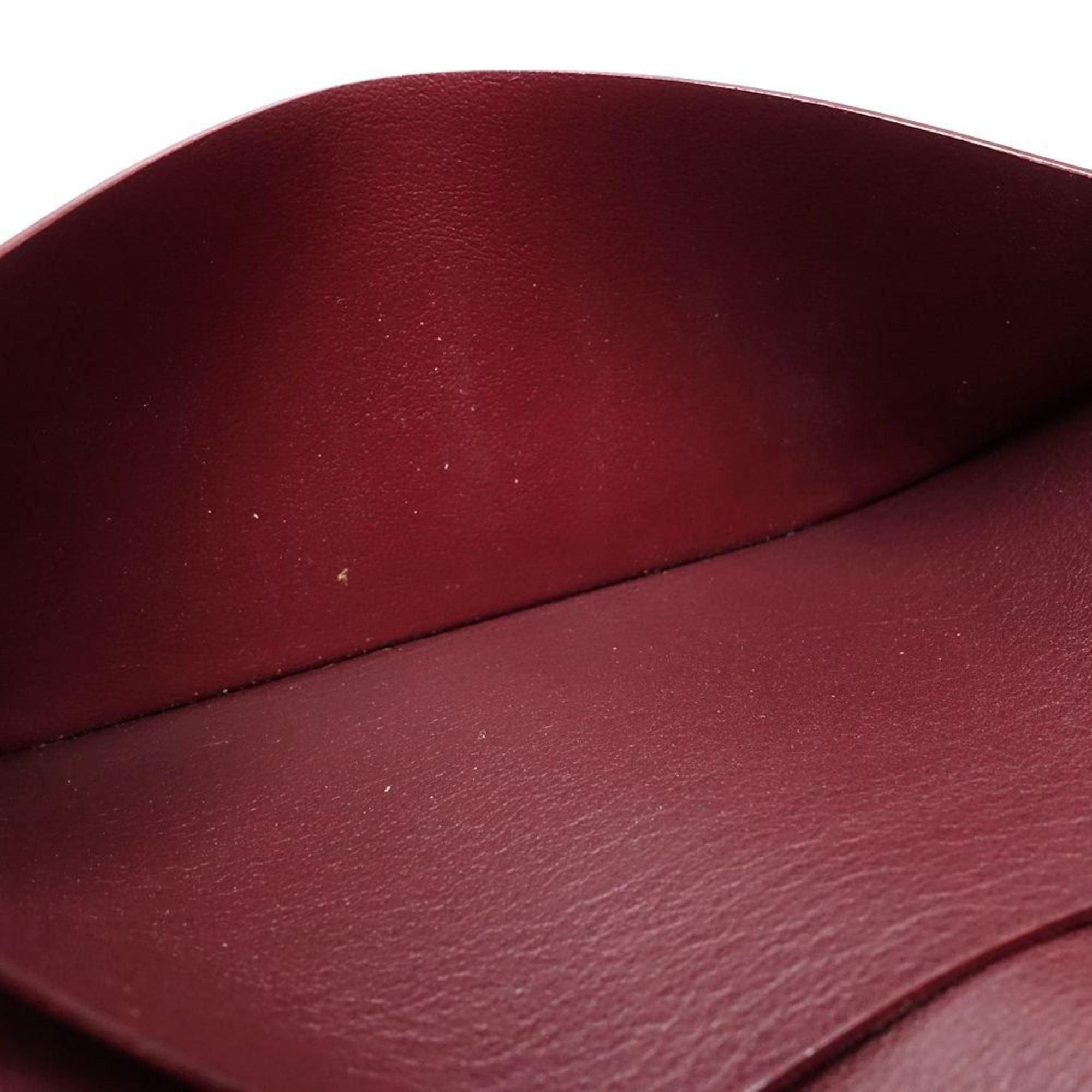 Cartier Cartier Must Line Long Flap Wallet CRL3001360, Bordeaux Leather, Women's, 181941 Size ONE SIZE - 8 Thumbnail