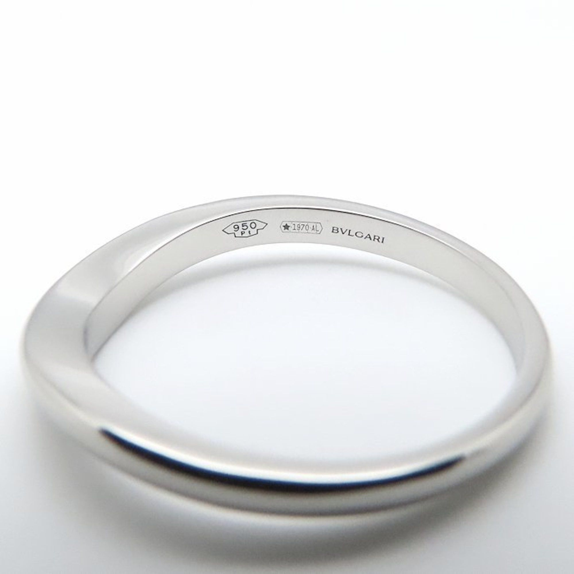 Bvlgari BVLGARI Fedi Ring, Small, Pt950, Women's, 295118 Size ONE SIZE - 8 Thumbnail