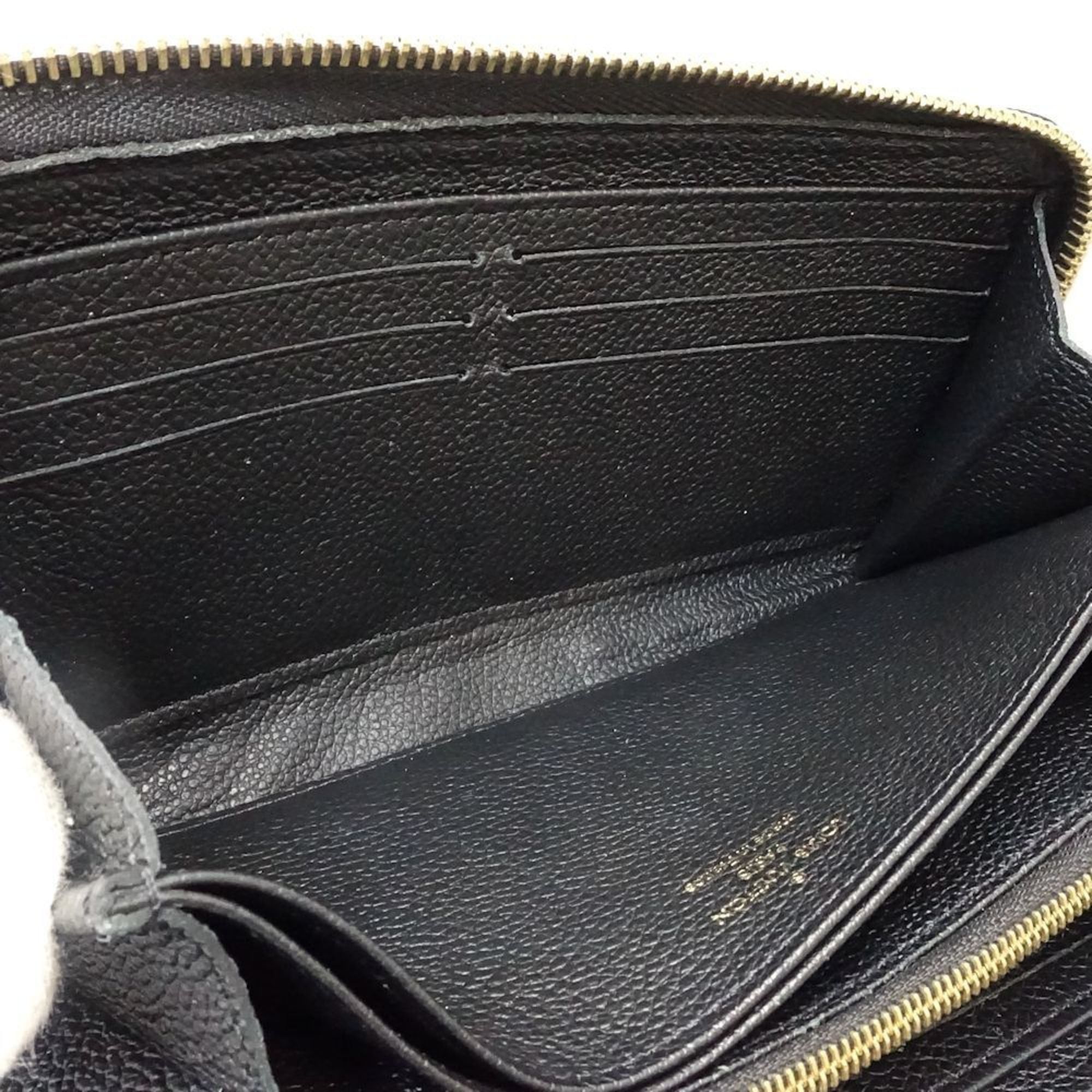 Louis Vuitton Louis Vuitton Zippy Wallet M61864 Monogram Empreinte Black Women's 181969 Size ONE SIZE - 11 Thumbnail