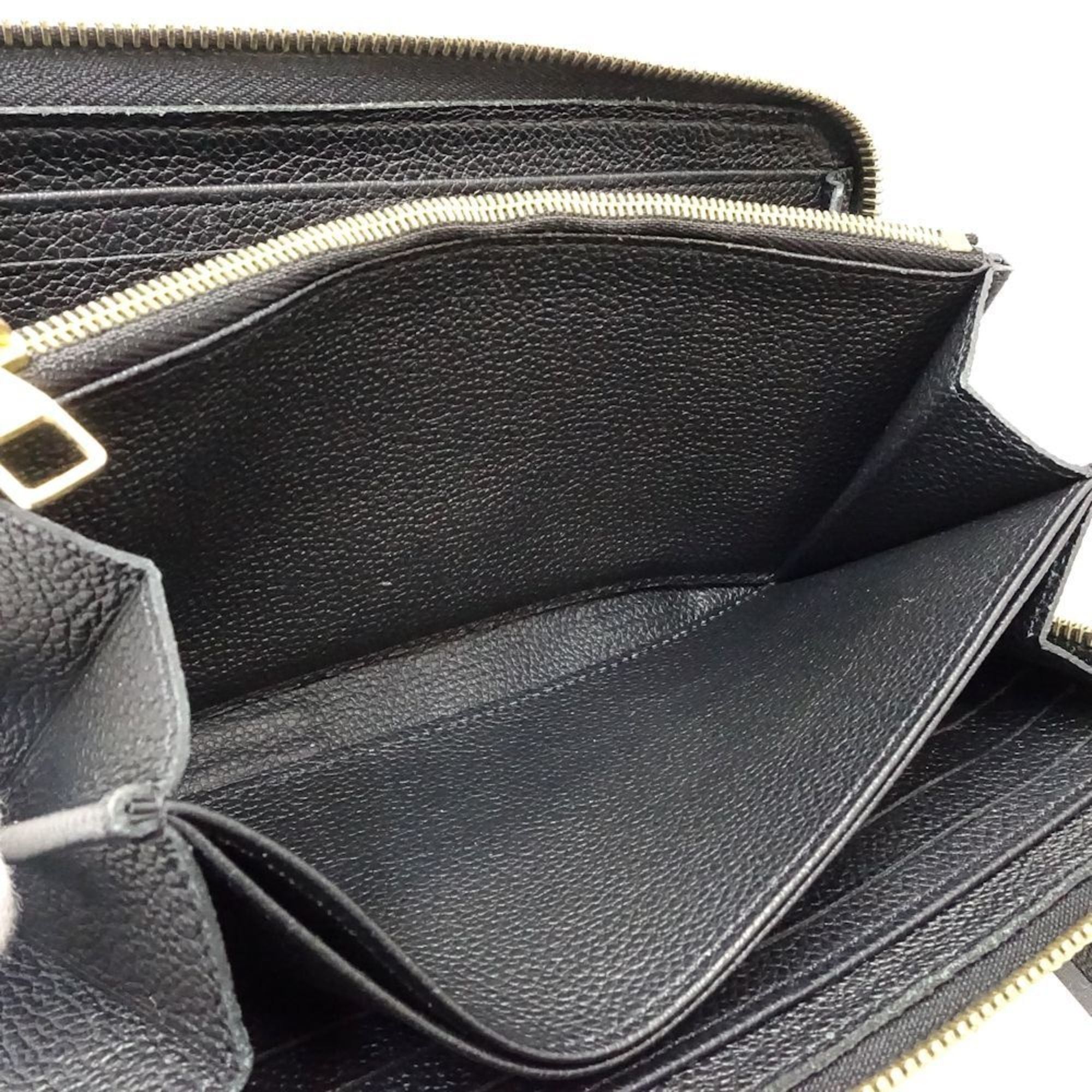 Louis Vuitton Louis Vuitton Zippy Wallet M61864 Monogram Empreinte Black Women's 181969 Size ONE SIZE - 12 Thumbnail