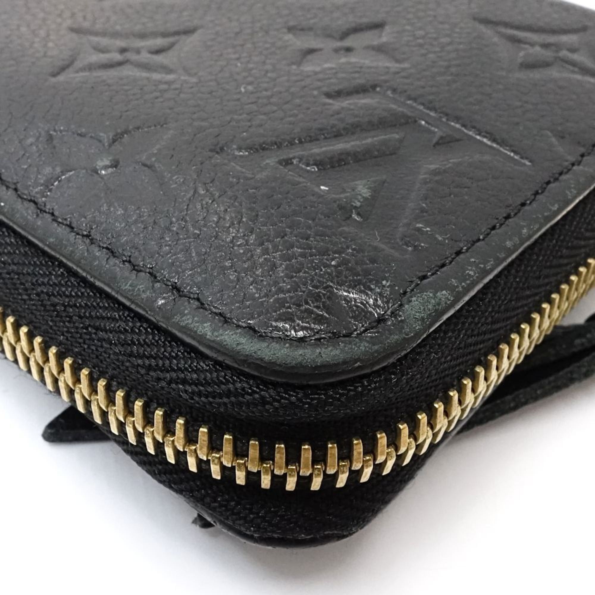 Louis Vuitton Louis Vuitton Zippy Wallet M61864 Monogram Empreinte Black Women's 181969 Size ONE SIZE - 6 Thumbnail