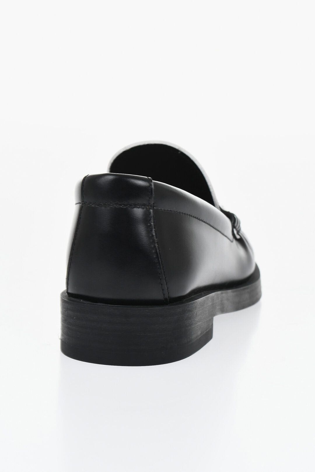 Jimmy Choo Leather Loafers ADDIE Two-Tone Size US 5 / IT 35 - 2 Thumbnail