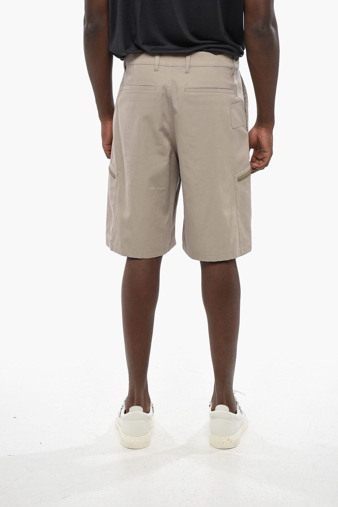 Dior Cotton-Blend Cargo Shorts with Belt Loops Size US 31 - 2 Thumbnail
