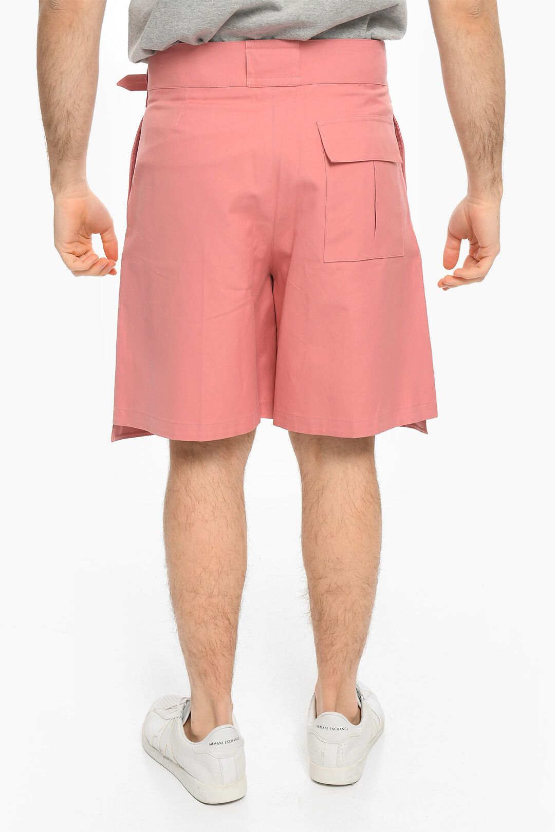 Dior Cotton Cargo Shorts with Gold Closure Size US 33 - 2 Thumbnail