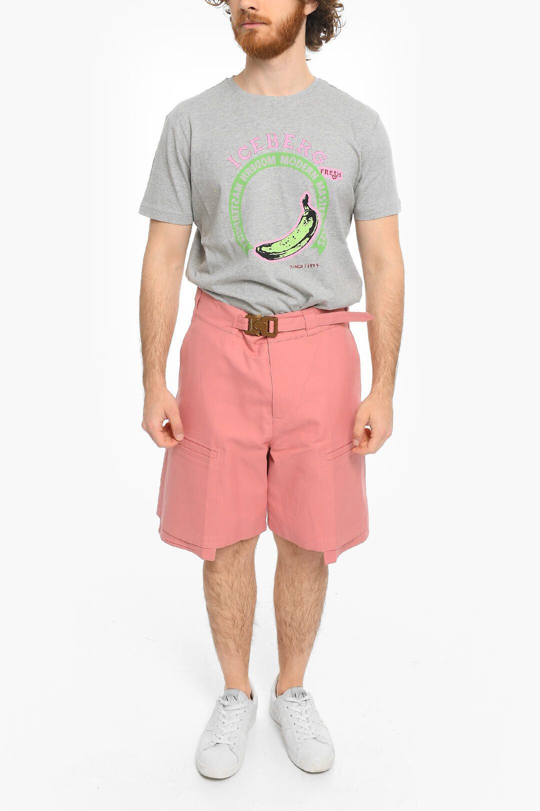 Dior Cotton Cargo Shorts with Gold Closure Size US 33 - 4 Thumbnail