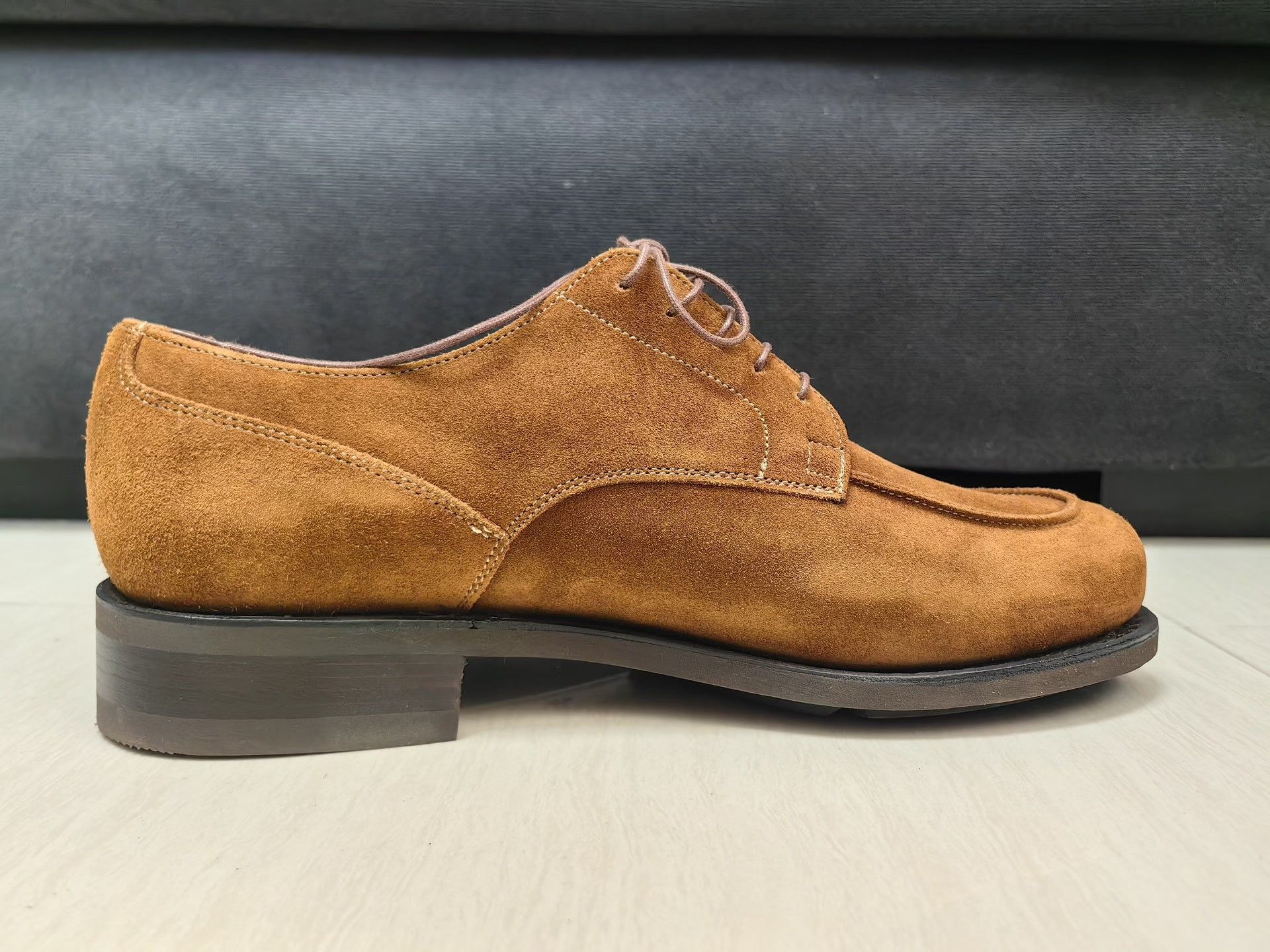 Paraboot Paraboot Chambord Suede Leather Shoes Size US 11 / EU 44 - 4 Thumbnail