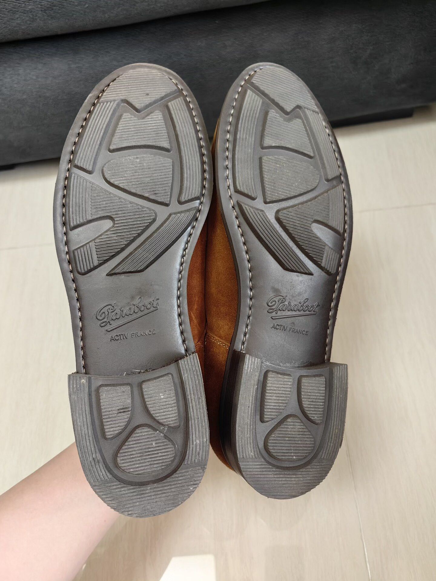 Paraboot Paraboot Chambord Suede Leather Shoes Size US 11 / EU 44 - 8 Thumbnail